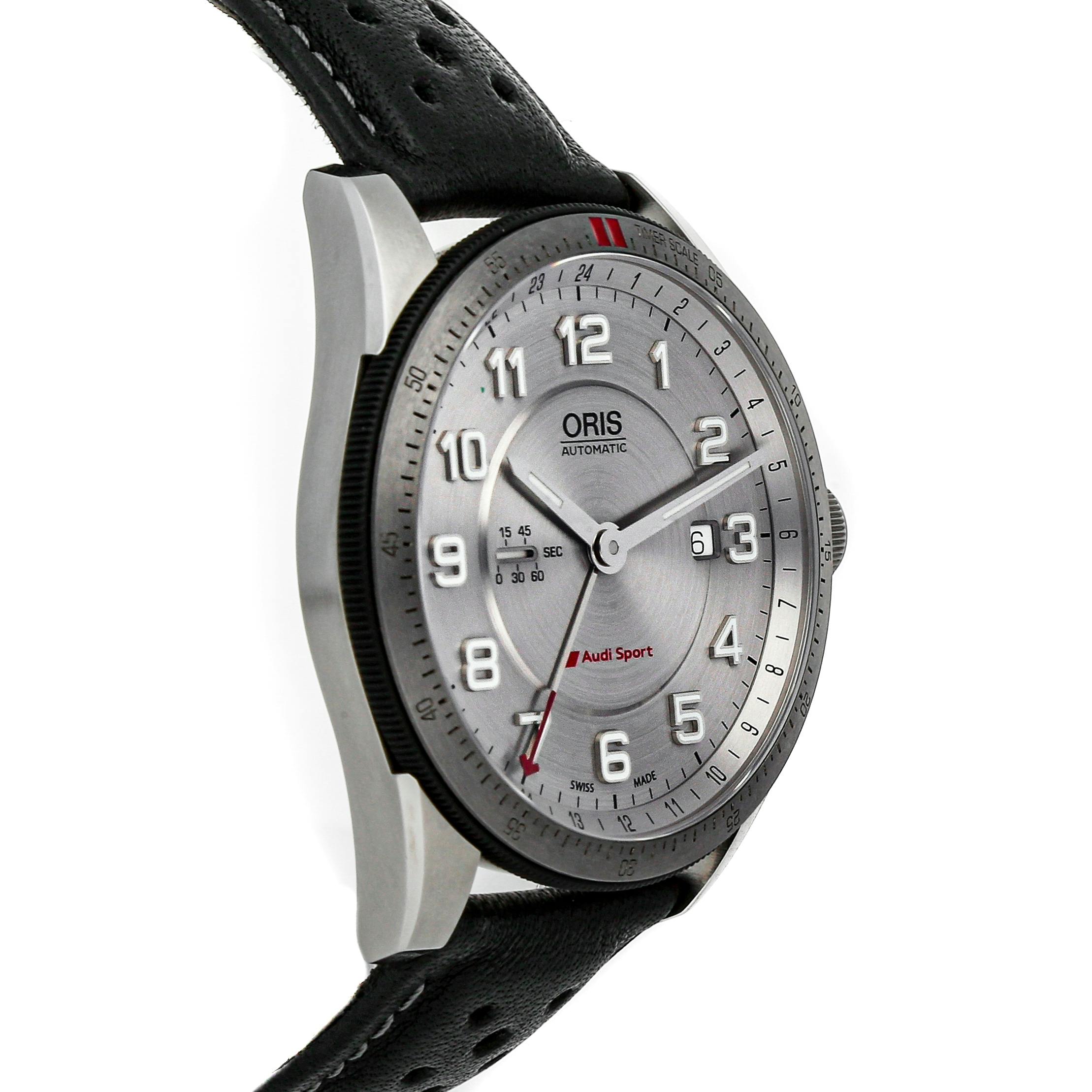 Pre Owned Oris Audi Sport GMT 01 747 7701 4461 07 5 22 87FCS