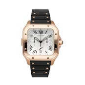 Pre-Owned Cartier Santos de Cartier Chronograph Extra-Large Model WGSA0017