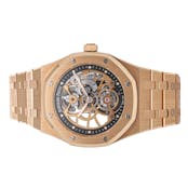 Pre-Owned Audemars Piguet Royal Oak Tourbillon Extra-Thin Openworked Limited Edition 26518OR.OO.1220OR.01