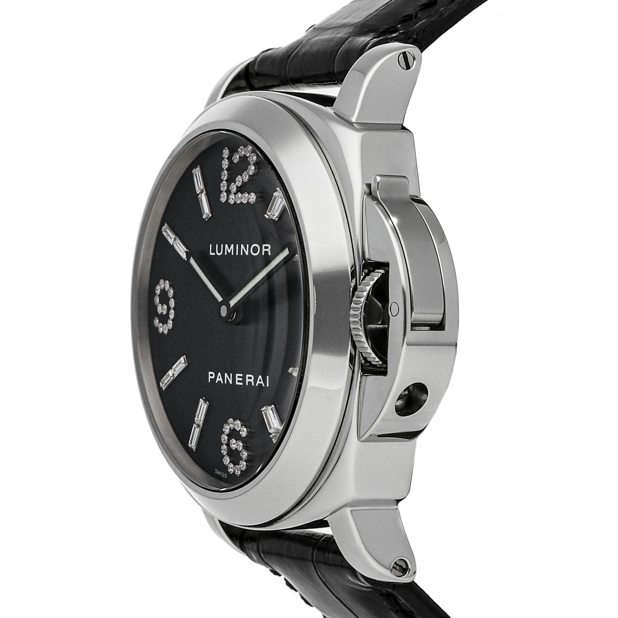 Panerai diamond best sale