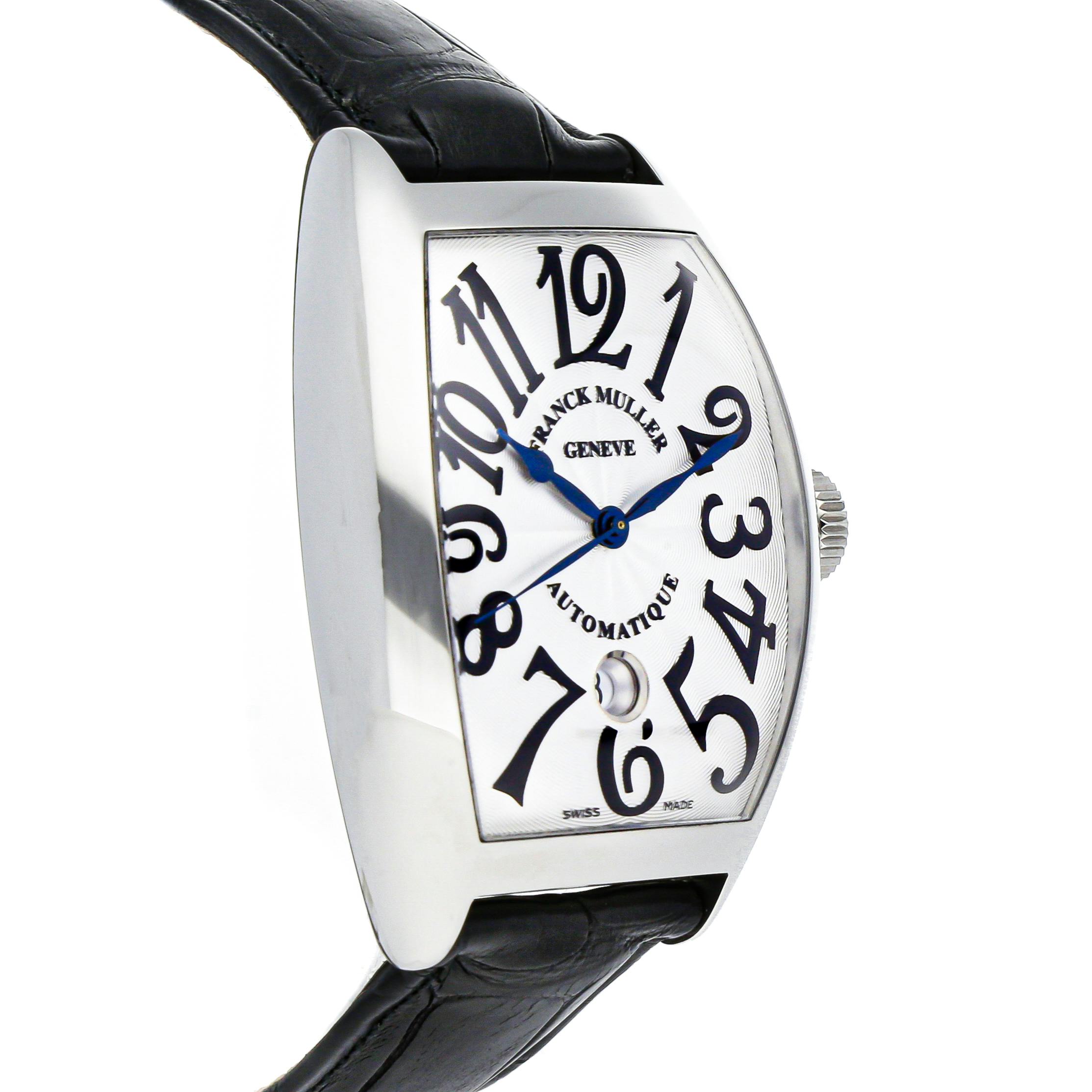 Pre Owned Franck Muller Cintree Curvex 8880 B SC DT AC