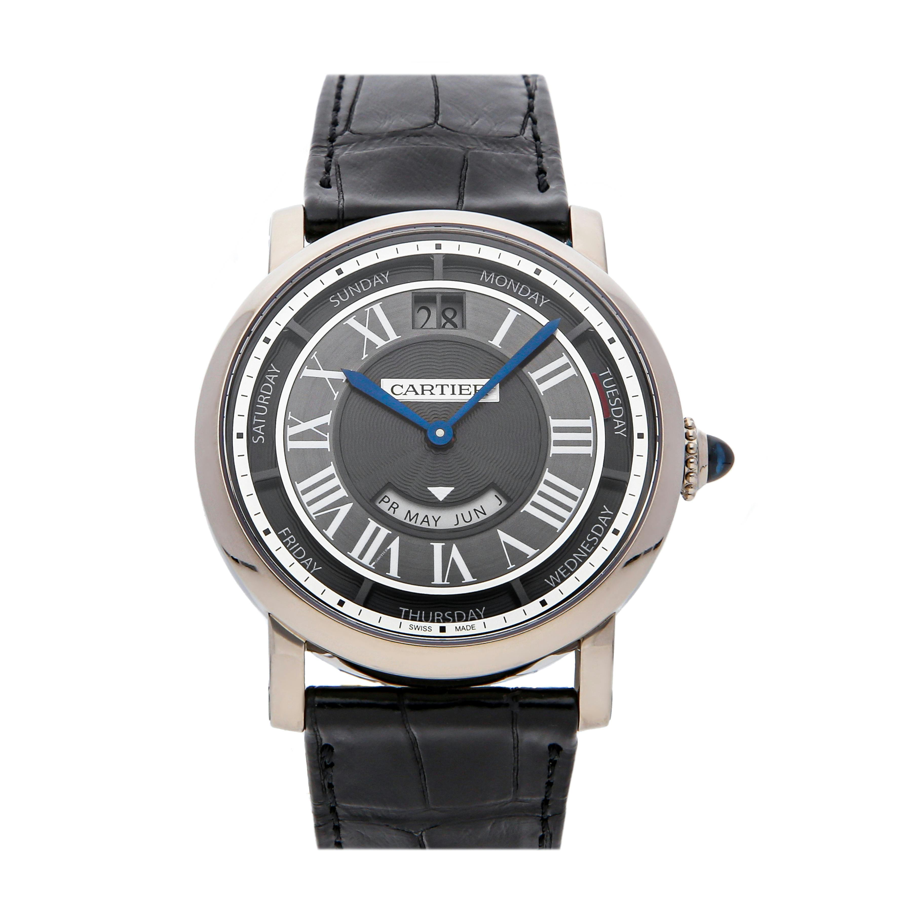 Pre Owned Cartier Rotonde De Cartier Annual Calendar WHRO0003