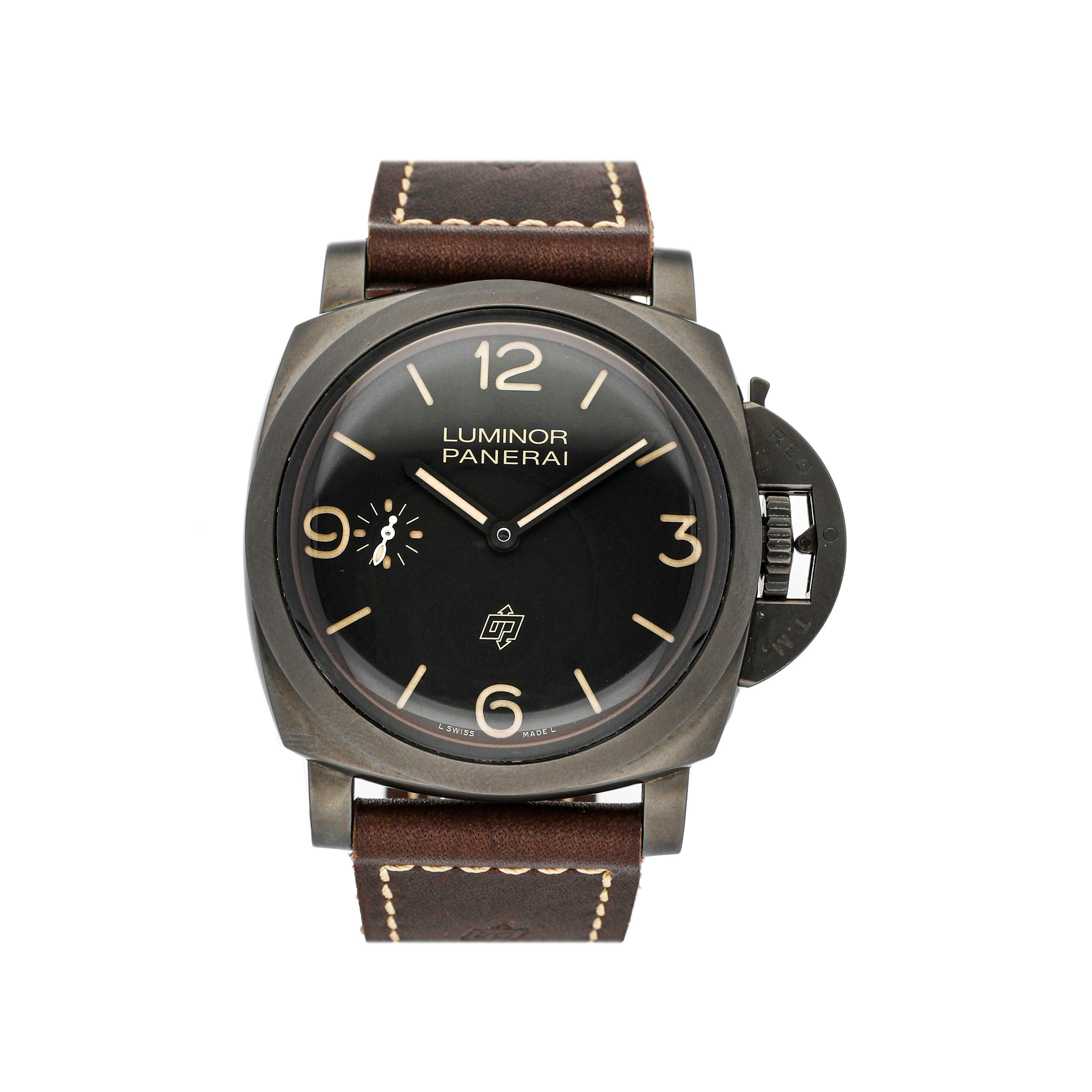 used panerai luminor