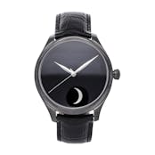 Pre-Owned H. Moser & Cie Endeavour Perpetual Moon Vantablack Limited Edition 1801-1202