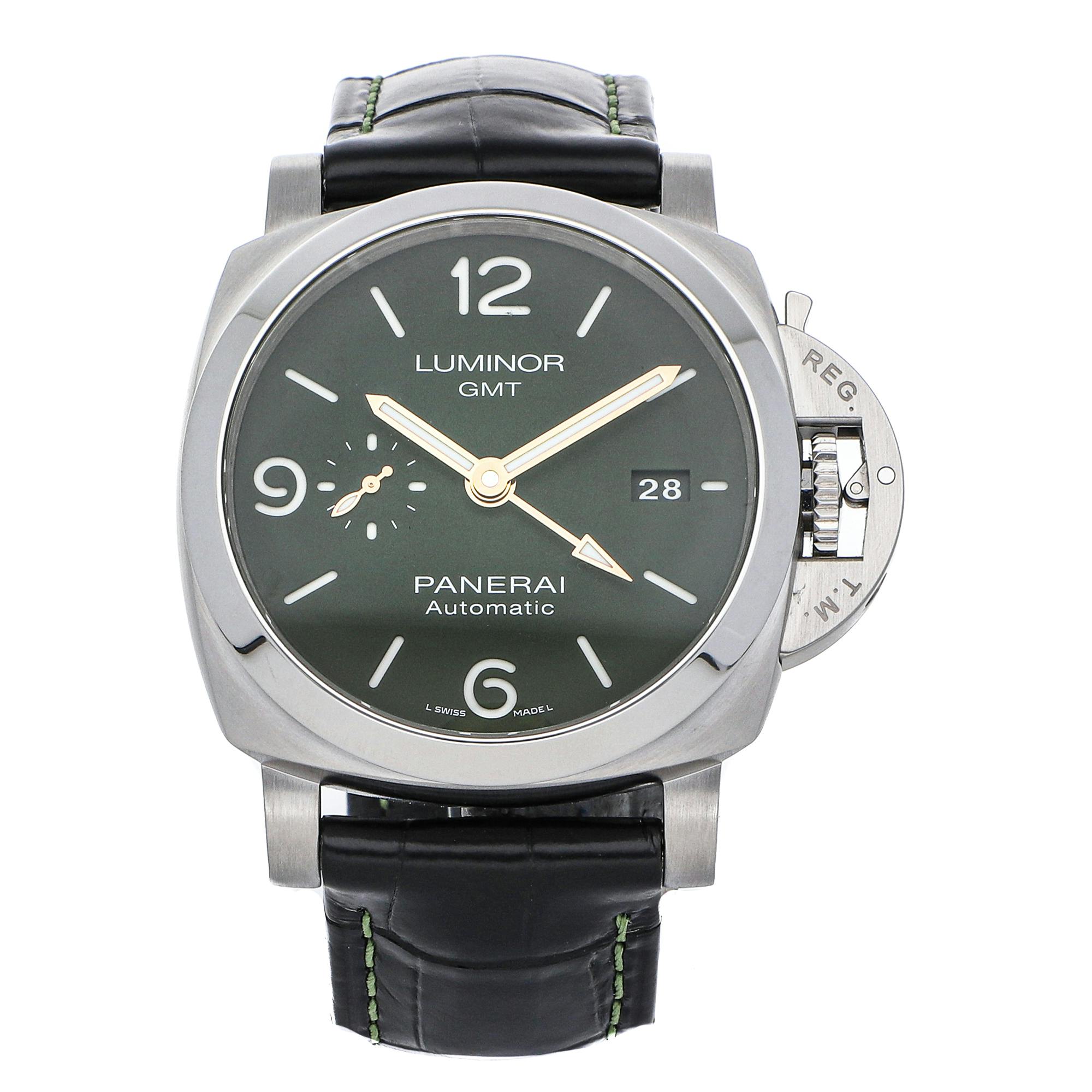 Pre Owned Panerai Luminor Mahendra Singh Dhoni Limited Edition PAM