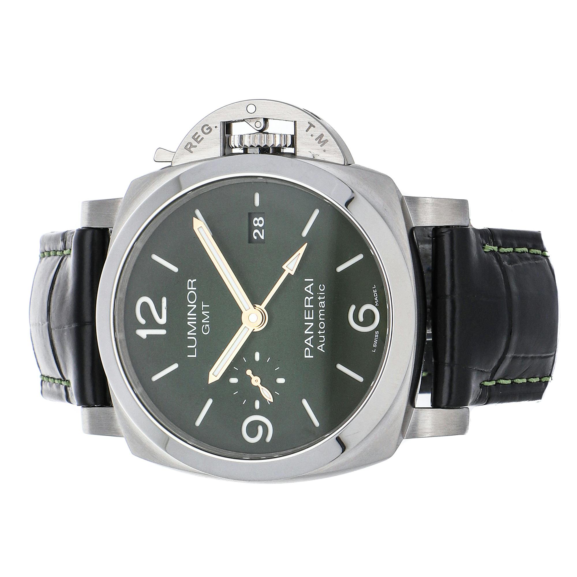 Pre Owned Panerai Luminor Mahendra Singh Dhoni Limited Edition PAM