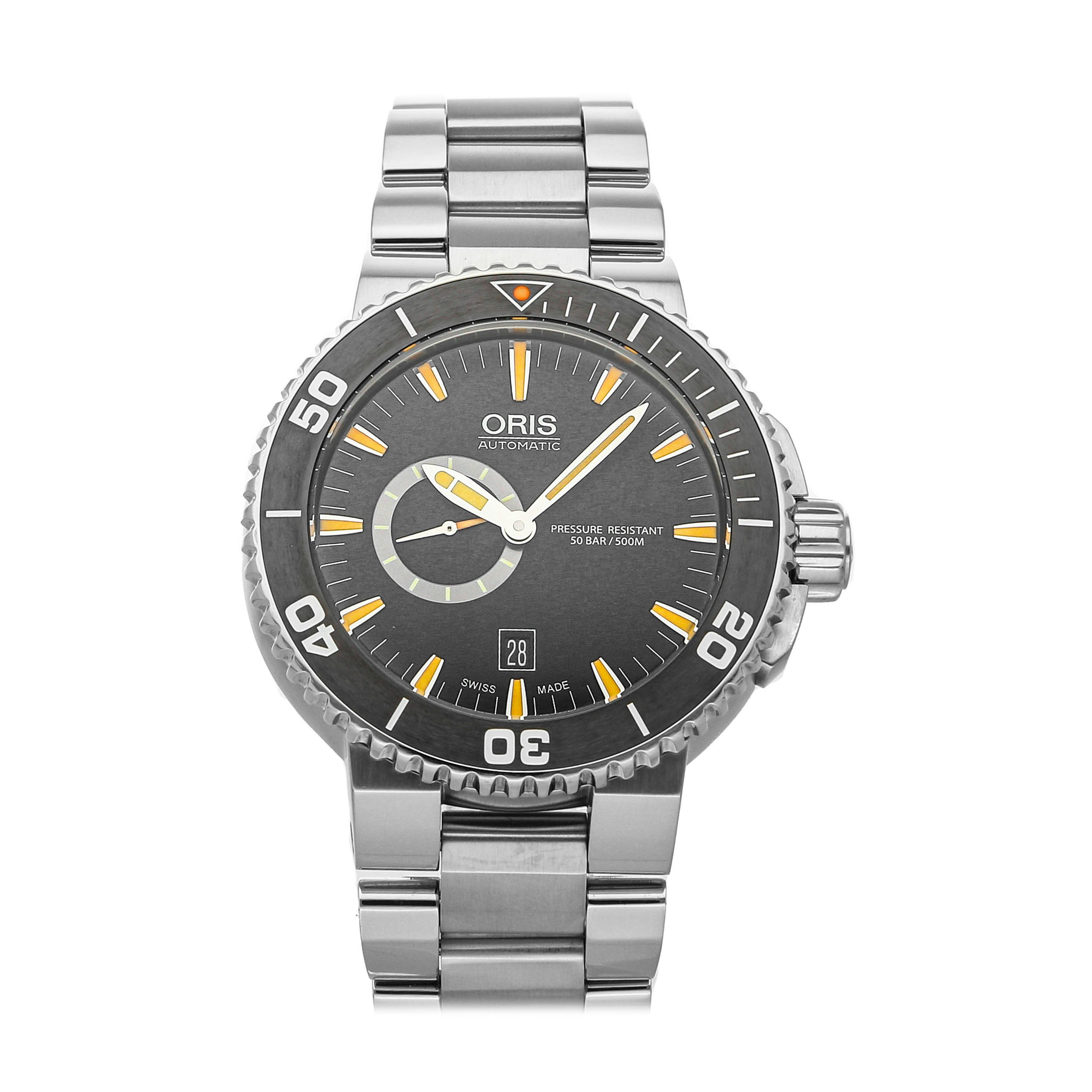 Oris Aquis Small Seconds Date 01 743 7673 4159 07 8 26 01PEB