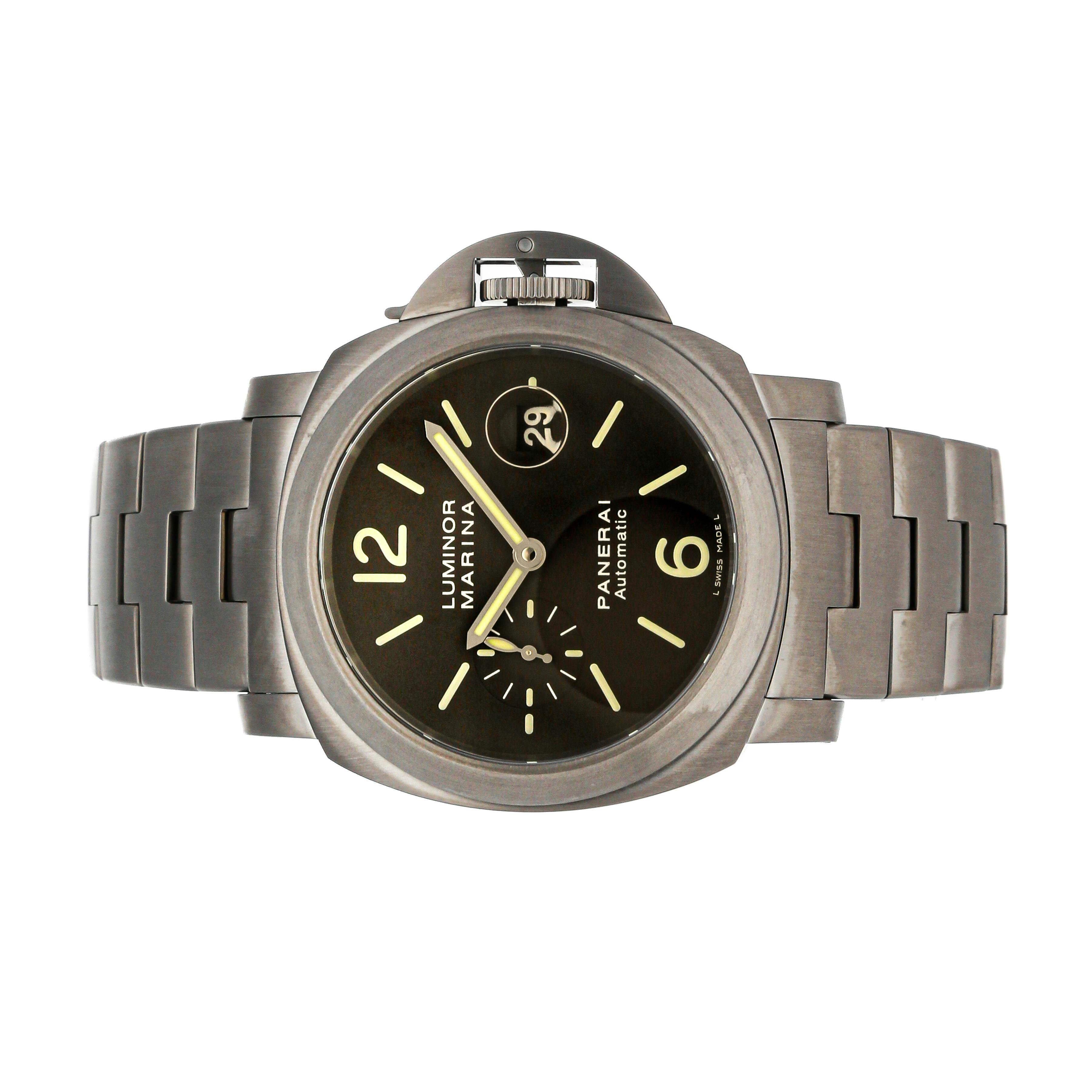 Pre Owned Panerai Luminor Marina PAM 296 Govberg Jewelers