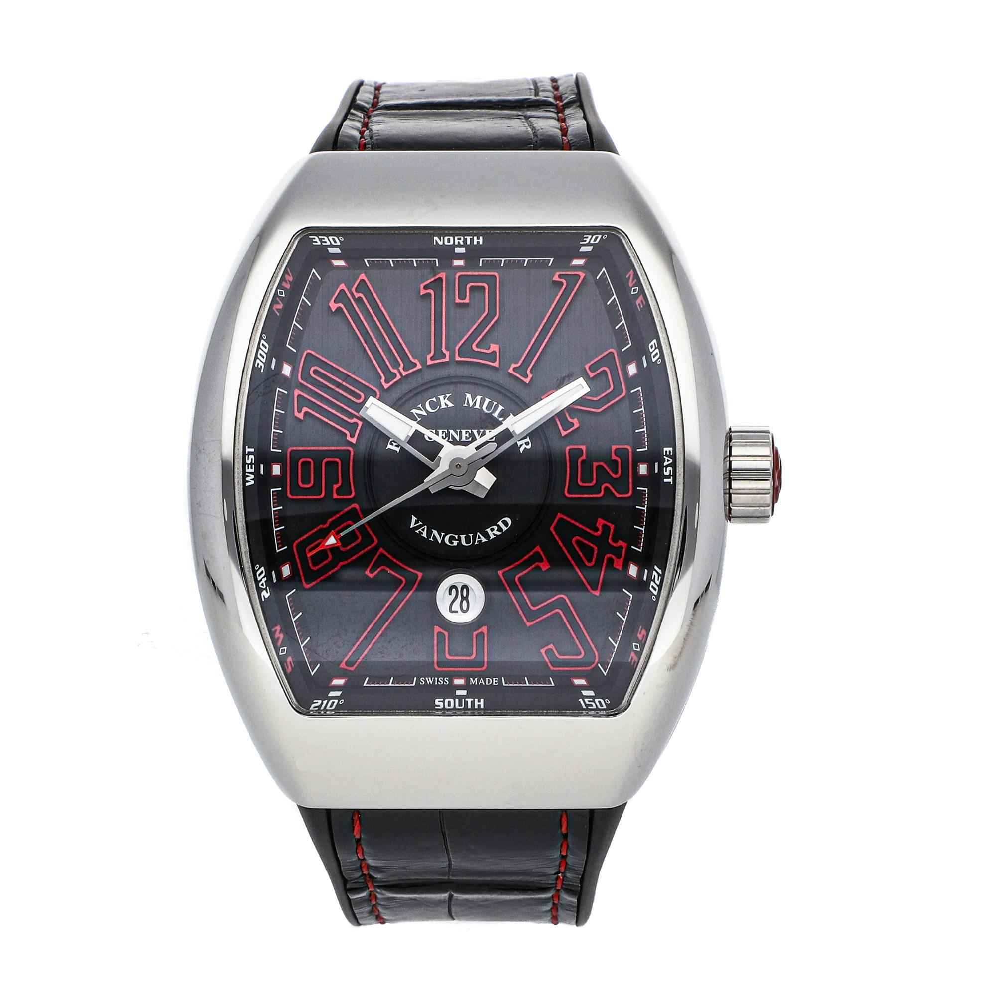 Pre owned best sale franck muller vanguard