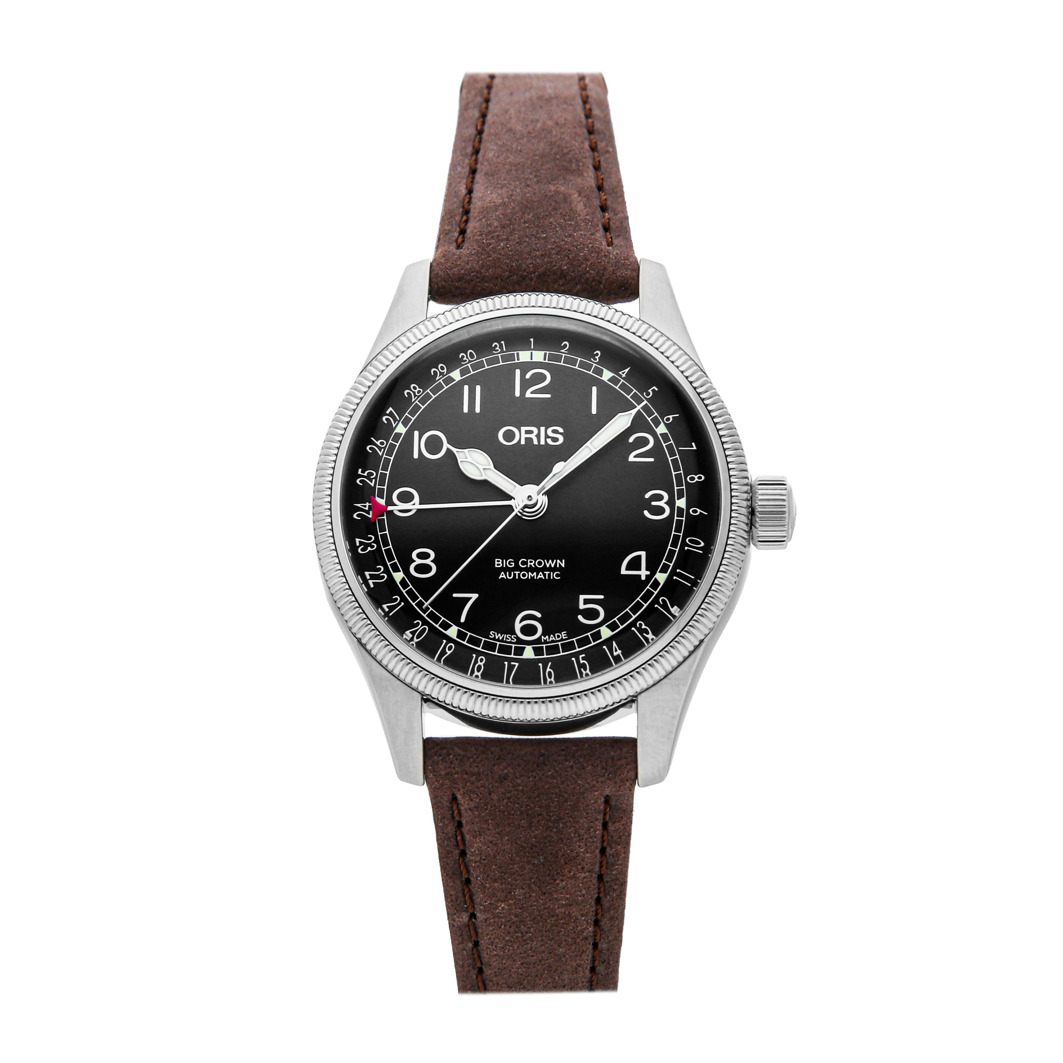 Pre Owned Oris Big Crown Pointer Date 01 754 7749 4064 07 5 17 67G