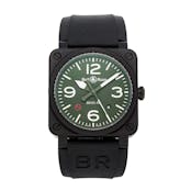 Pre-Owned Bell & Ross BR-03 Military Type BR0392-MIL-CE