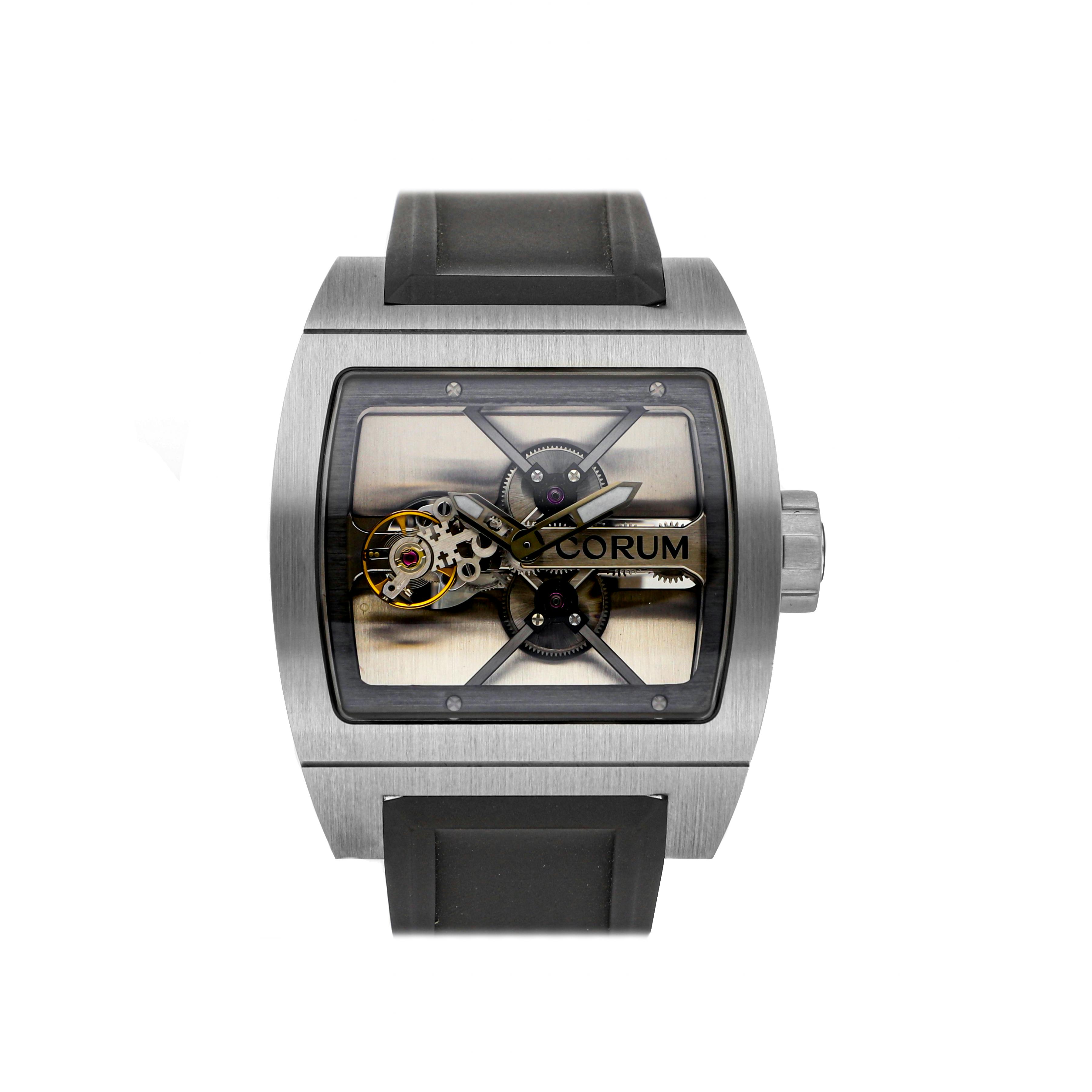 Pre Owned Corum Ti Bridge Tourbillon Limited Edition 022.702.04