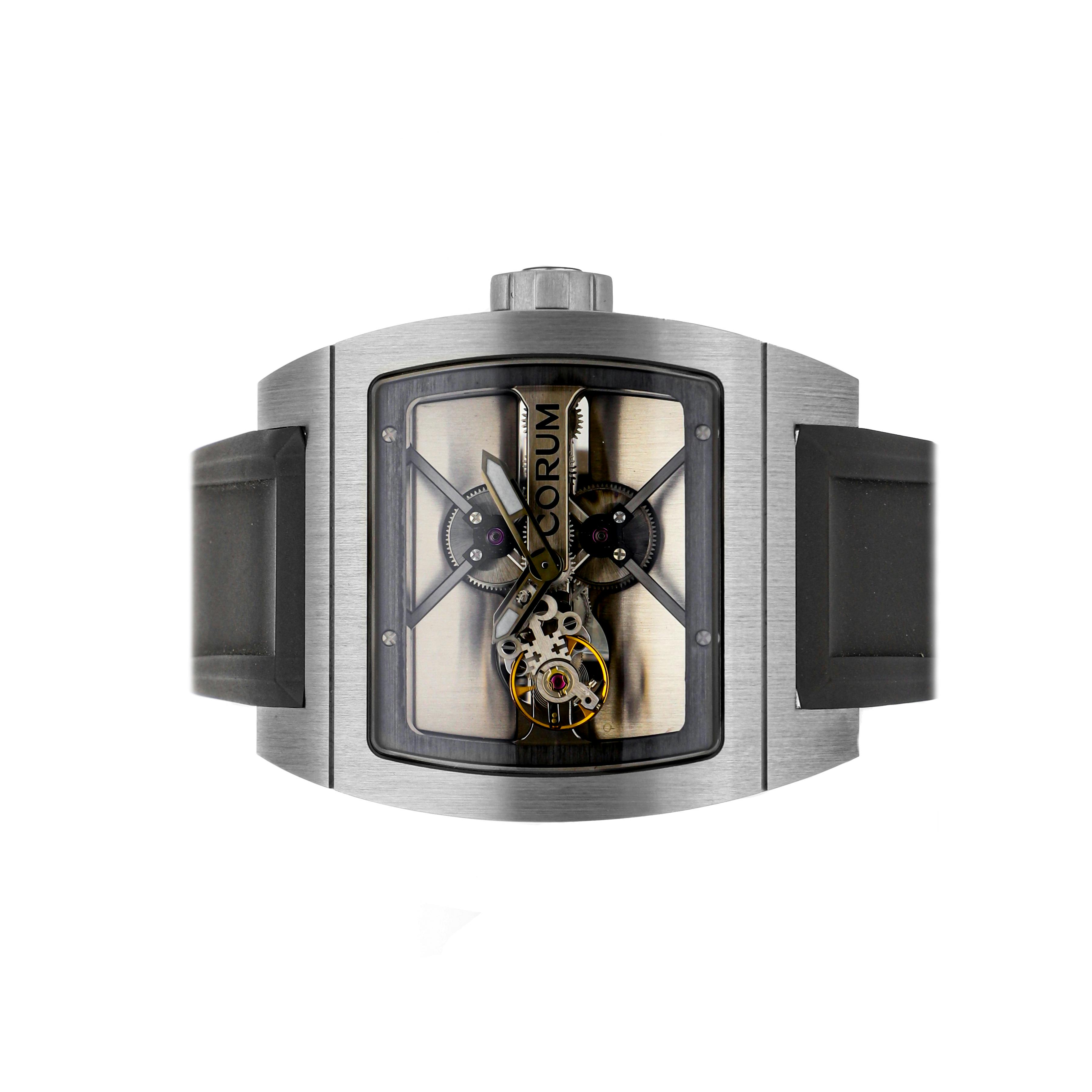 Pre-Owned Corum Ti-Bridge Tourbillon Limited Edition 022.702.04