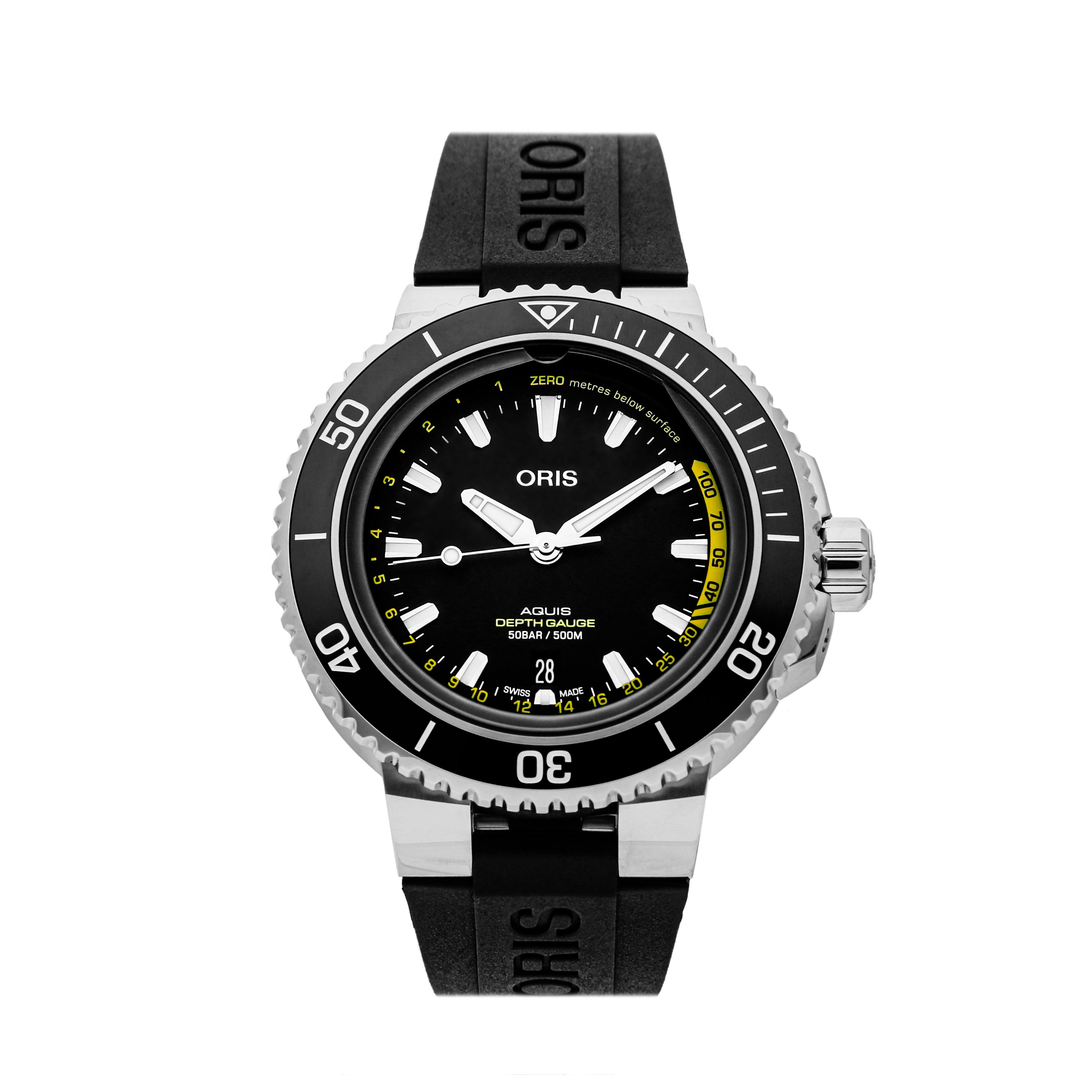 Pre owned oris outlet aquis