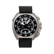 Pre-Owned Chronographe Suisse Mangusta MS260-2-BLK-RUBB