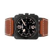 Pre-Owned Bell & Ross BR-03 Heritage Chronograph BR03-94-HERITAGE