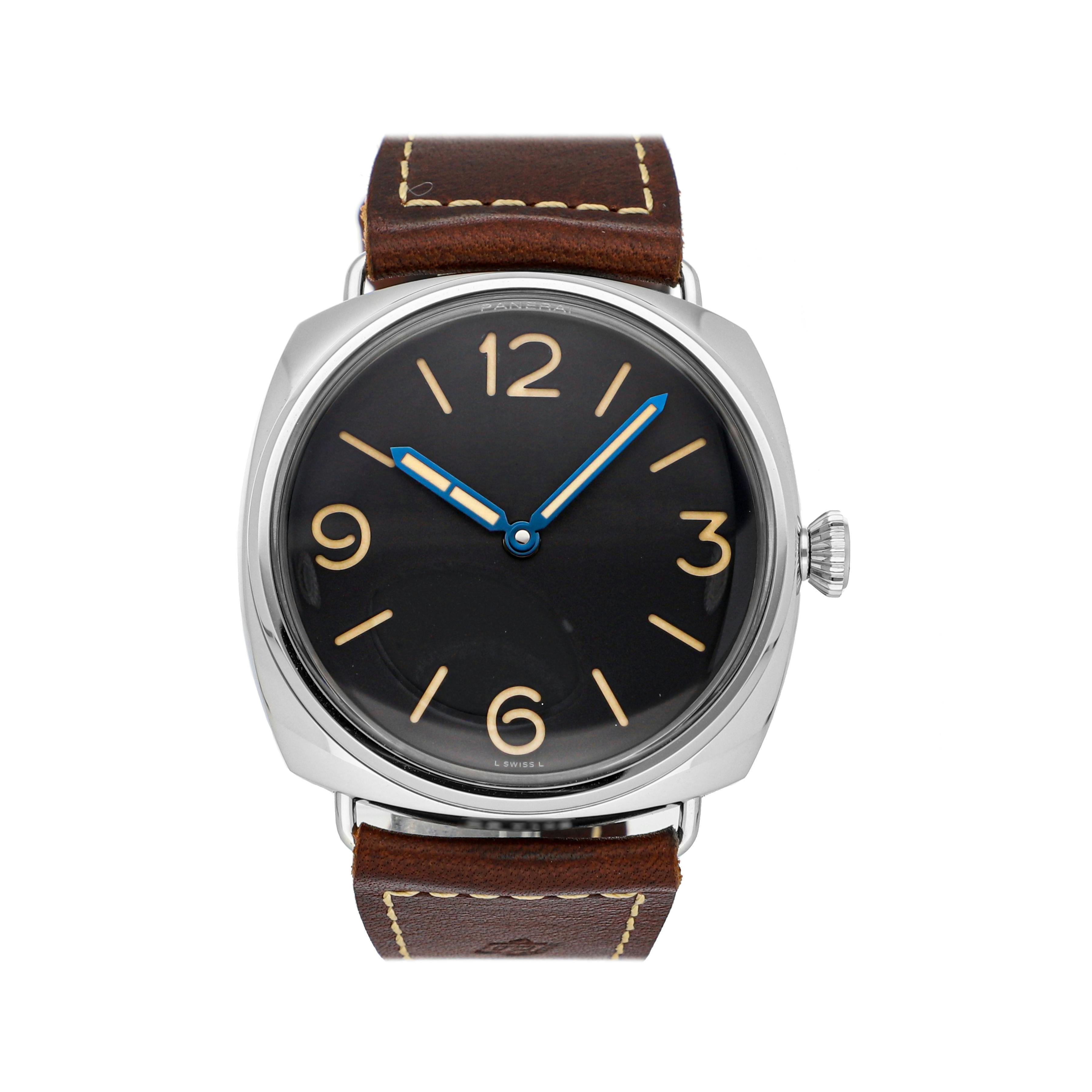 Pre Owned Panerai Radiomir 3 Days Acciaio PAM 721 WatchBox