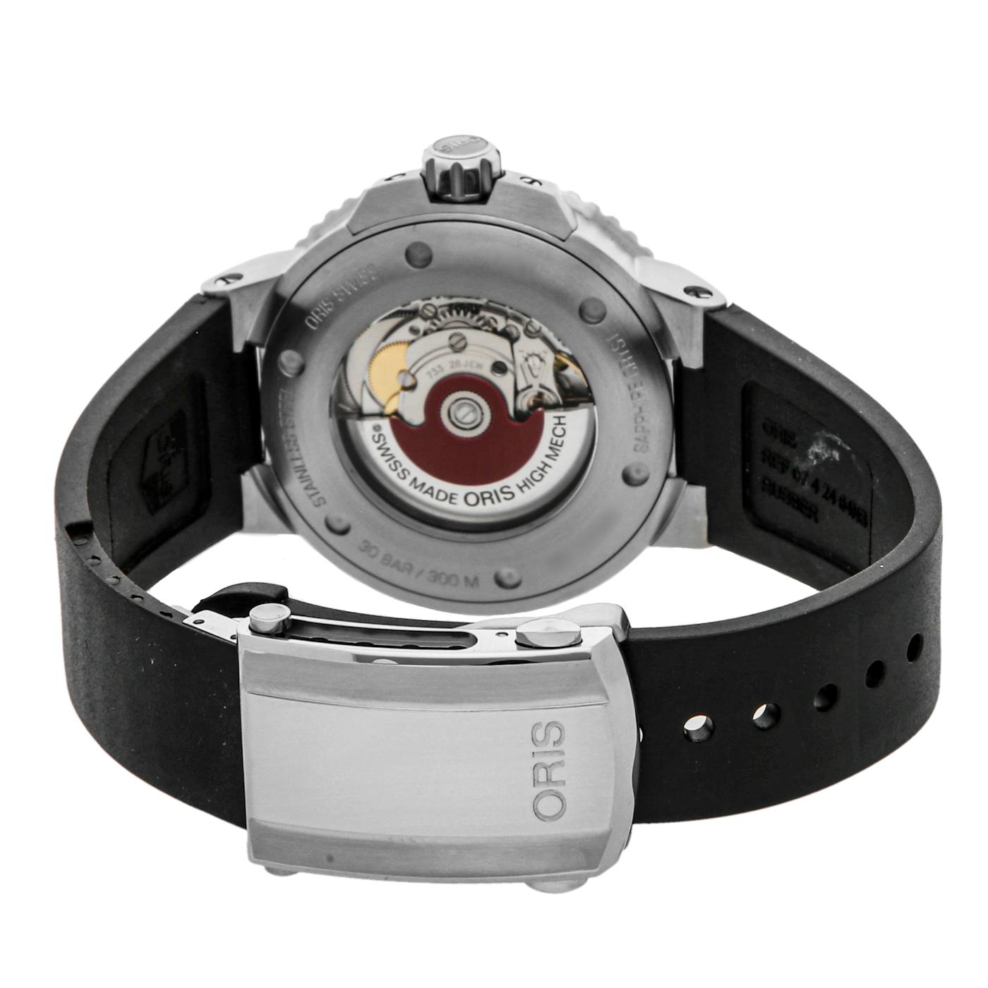 PreOwned Oris Aquis Date 01 733 7730 412407 4 24 64EB PreOwned Oris Aquis Date 01 733 7730 412407 4 24 64EB