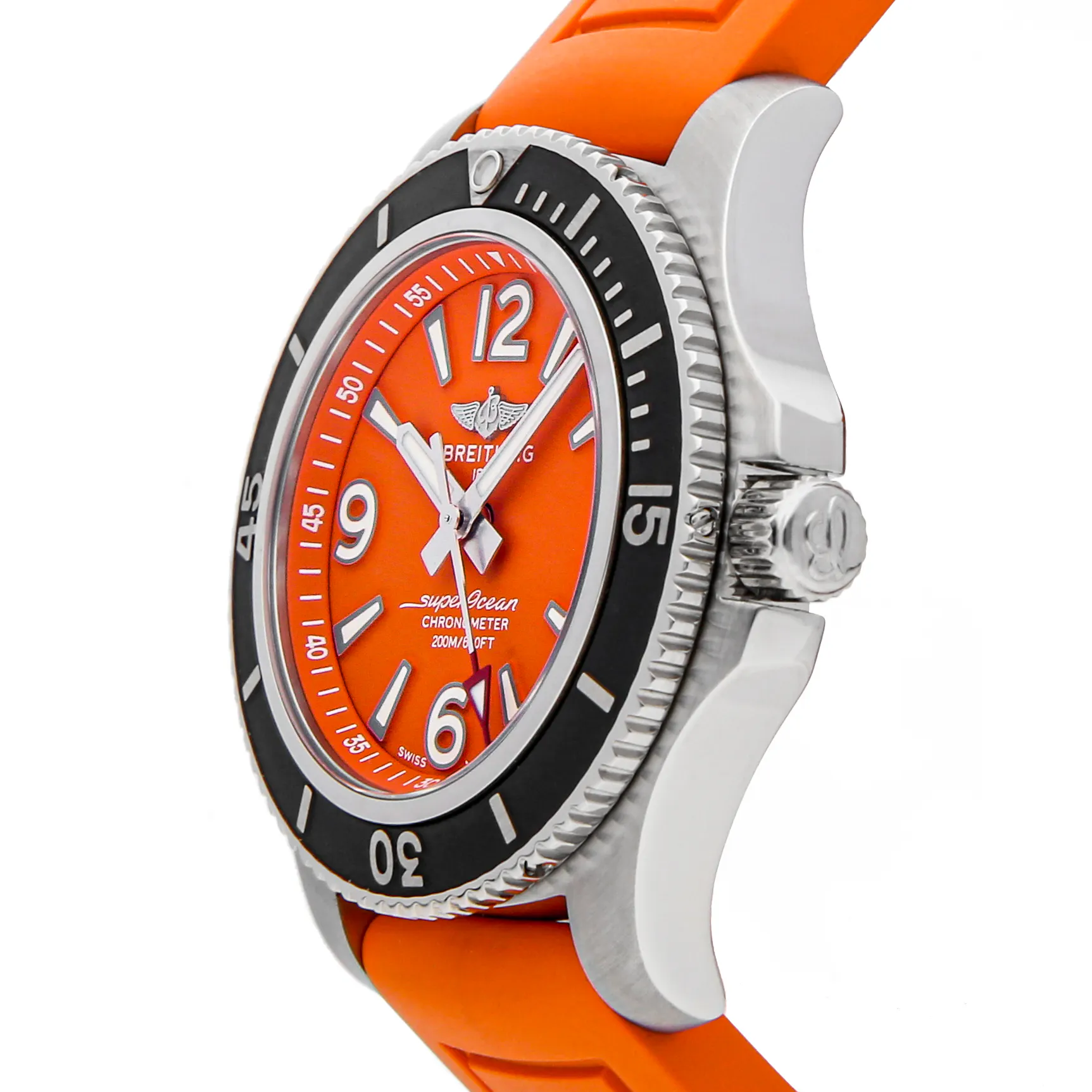 Breitling Superocean Automatic 36 Watch A17316D71O1S1 | T.H. Baker Family  Jewellers