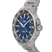 Pre-Owned Oris Aquis GMT Carysfort Reef Limited Edition 01 798 7754 4185-SET RS