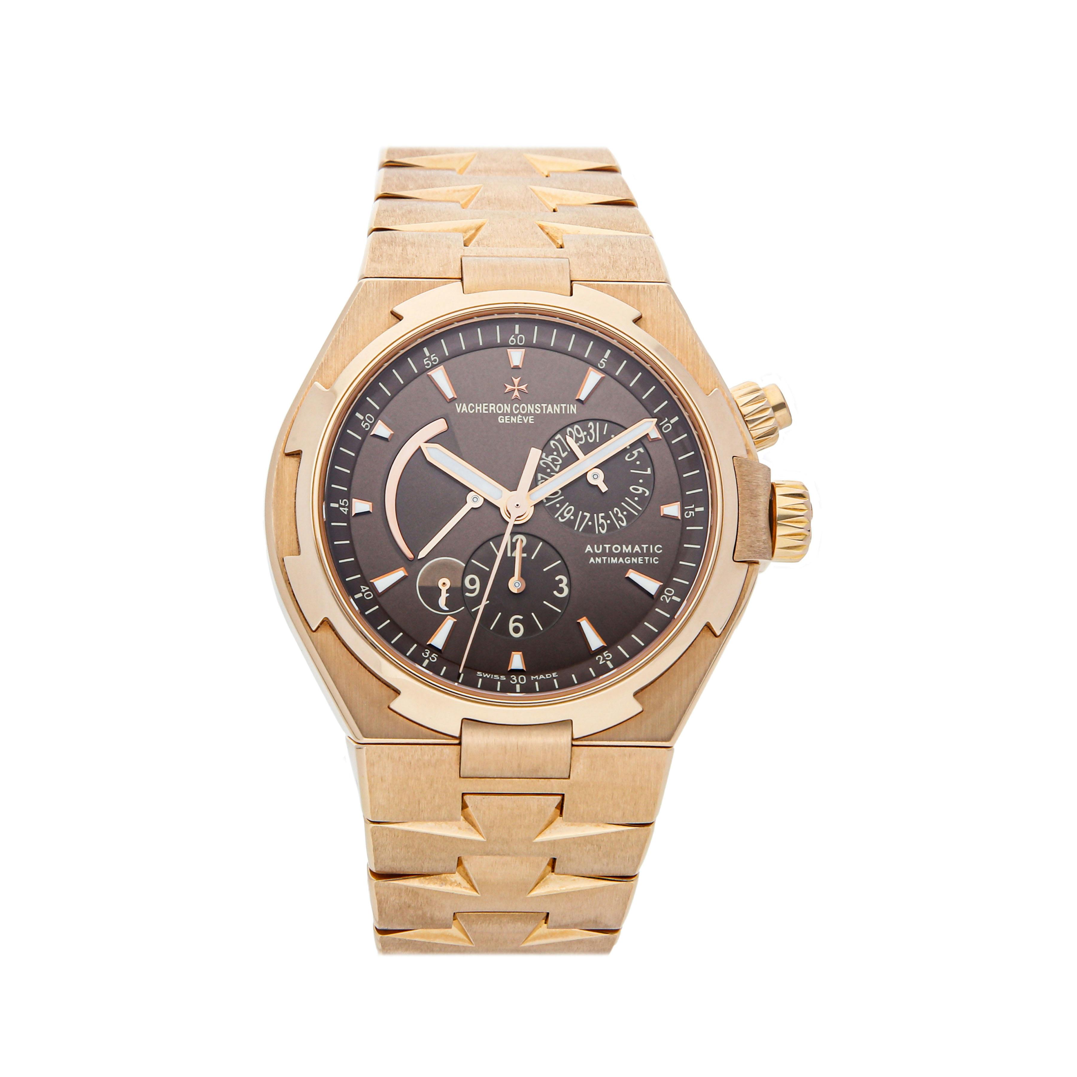 Vacheron constantin overseas discount dual time rose gold