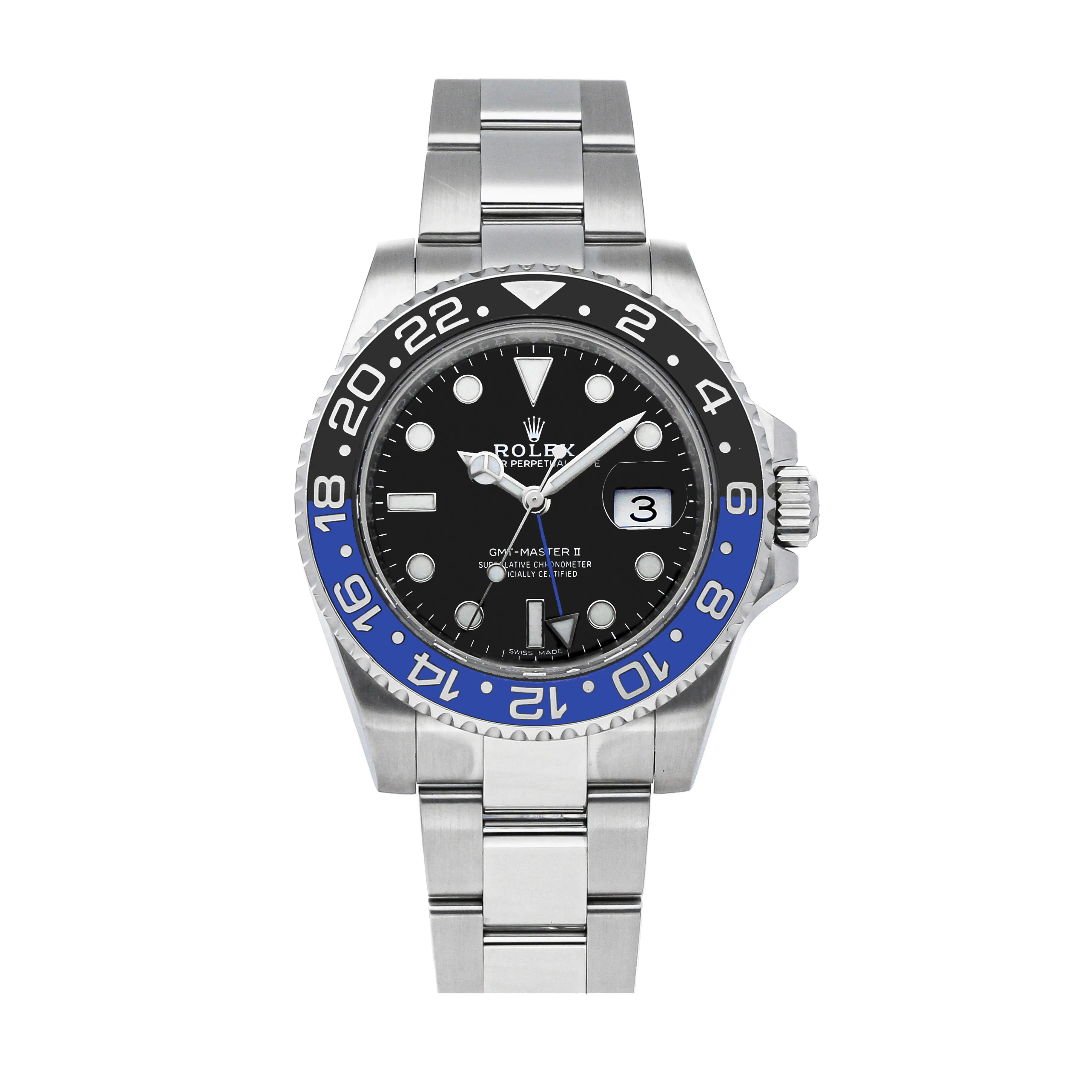 rolex batman pre owned