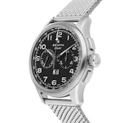 Pre-Owned Zenith Heritage Pilot Big Date 03.2410.4010/21.M2410
