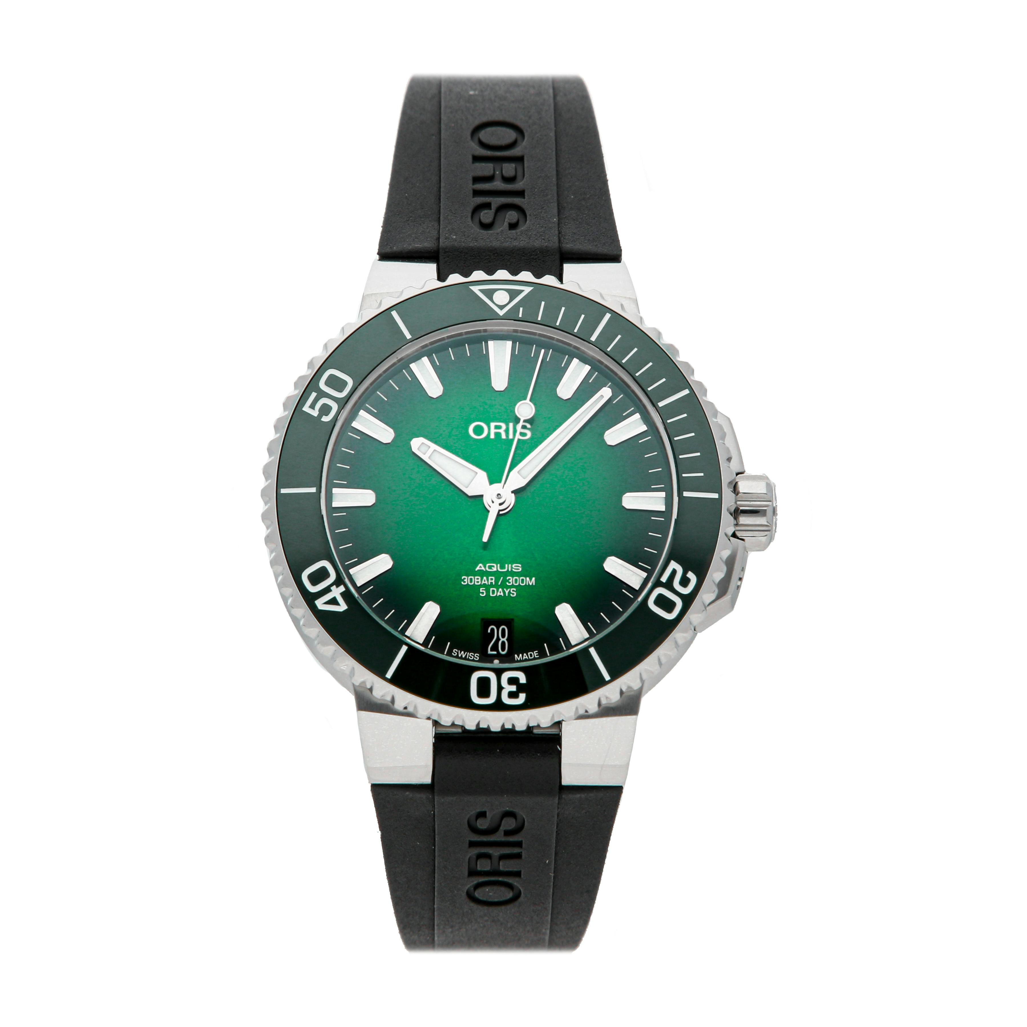 Pre Owned Oris Aquis Date 01 400 7769 4157 07 4 22 74FC Govberg