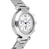 Pre-Owned Cartier Pasha C Chronograph W31039M7