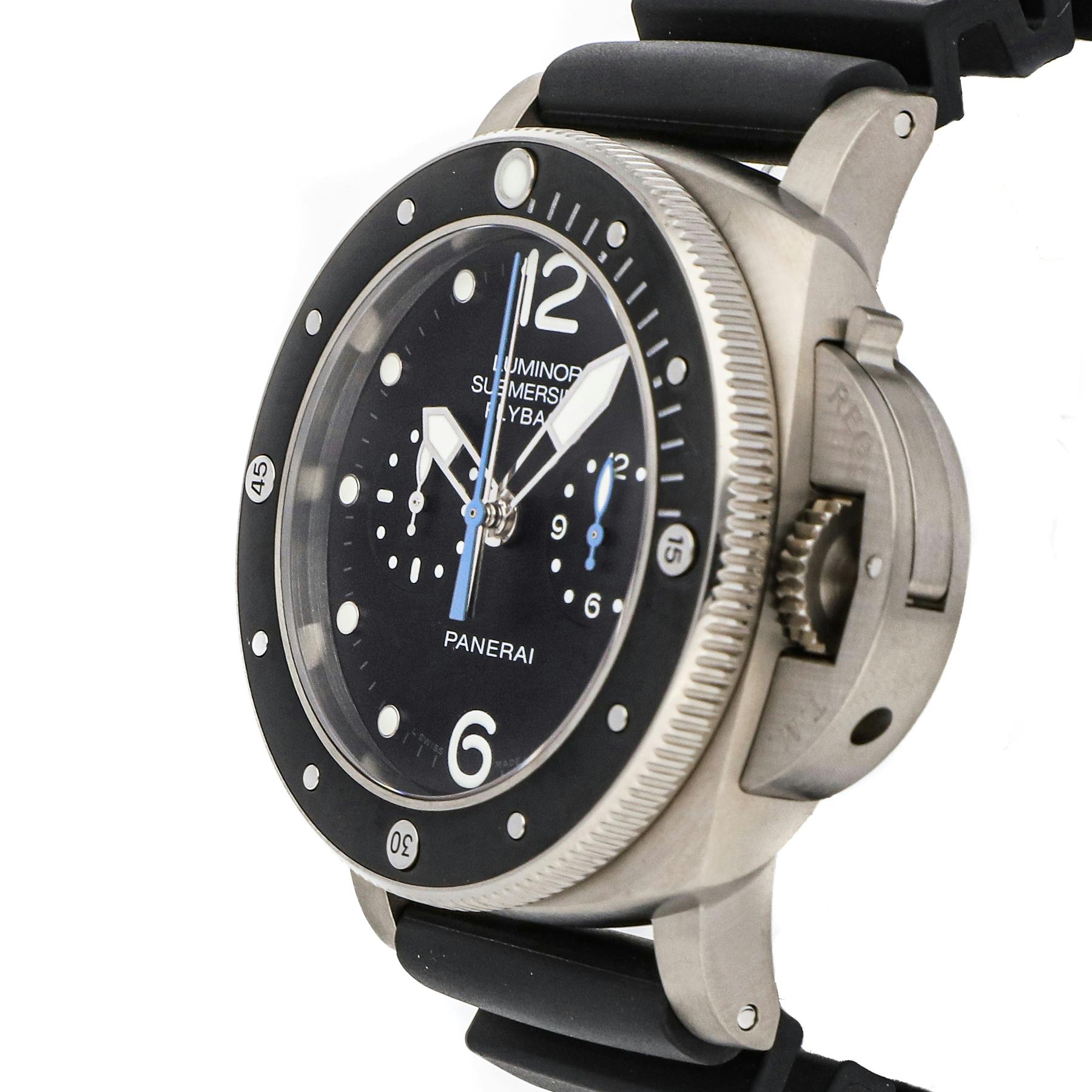 Pre Owned Panerai Luminor Submersible 1950 3 Days Flyback