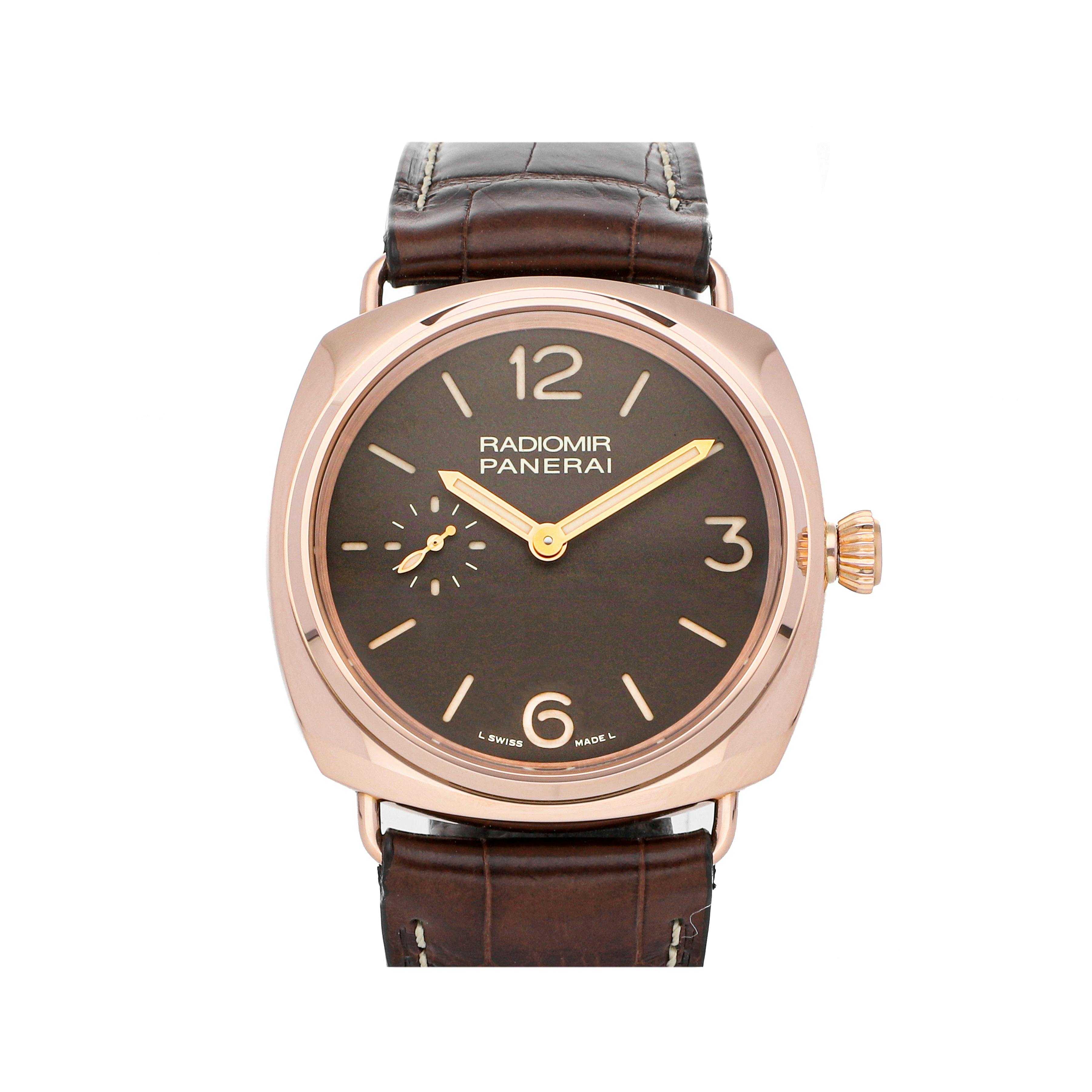 Pre Owned Panerai Radiomir Oro Rosso PAM 439 Govberg Jewelers