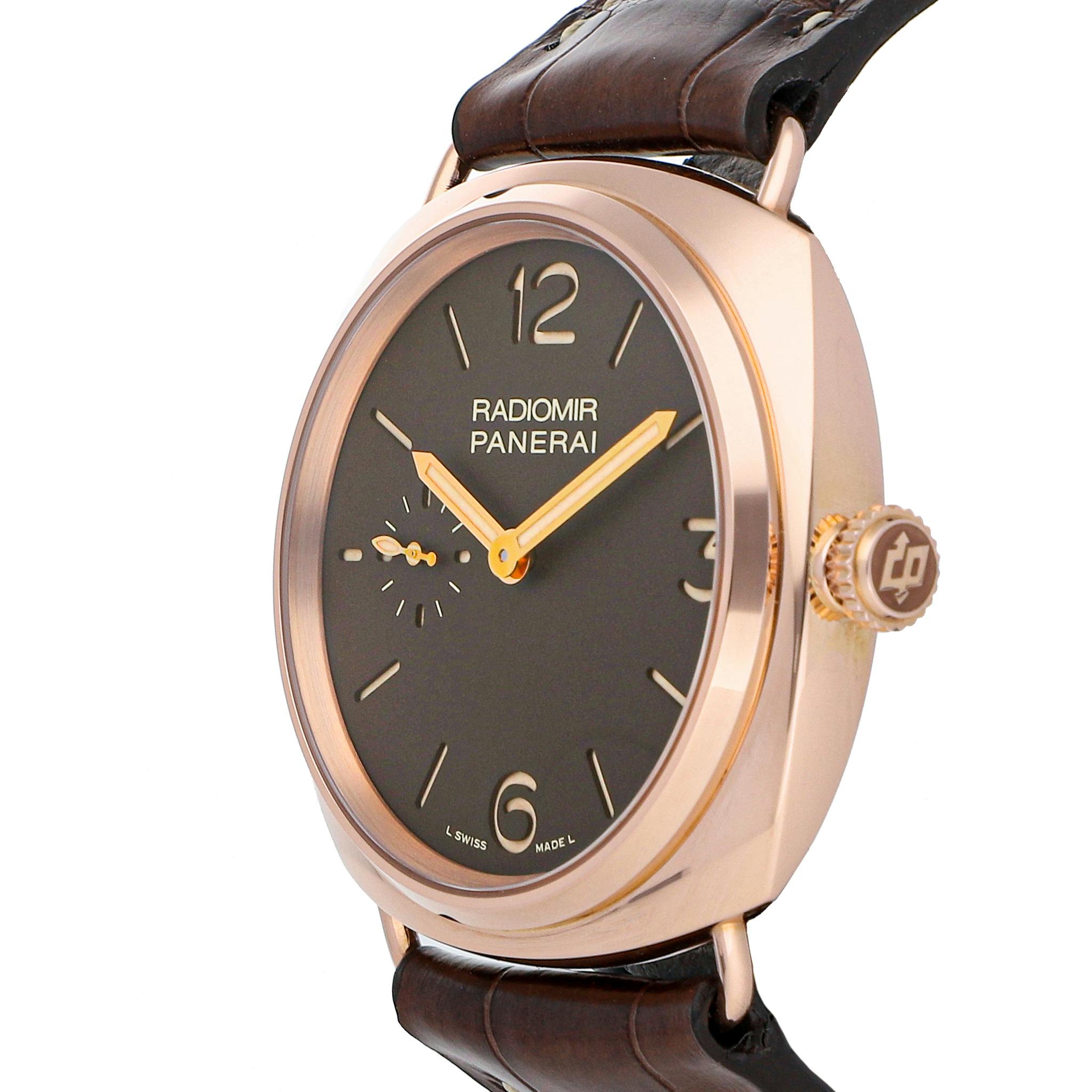 Pre Owned Panerai Radiomir Oro Rosso PAM 439 Govberg Jewelers