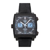Pre-Owned Tag Heuer Monaco Bamford Limited Edition CAW2190.FC6437