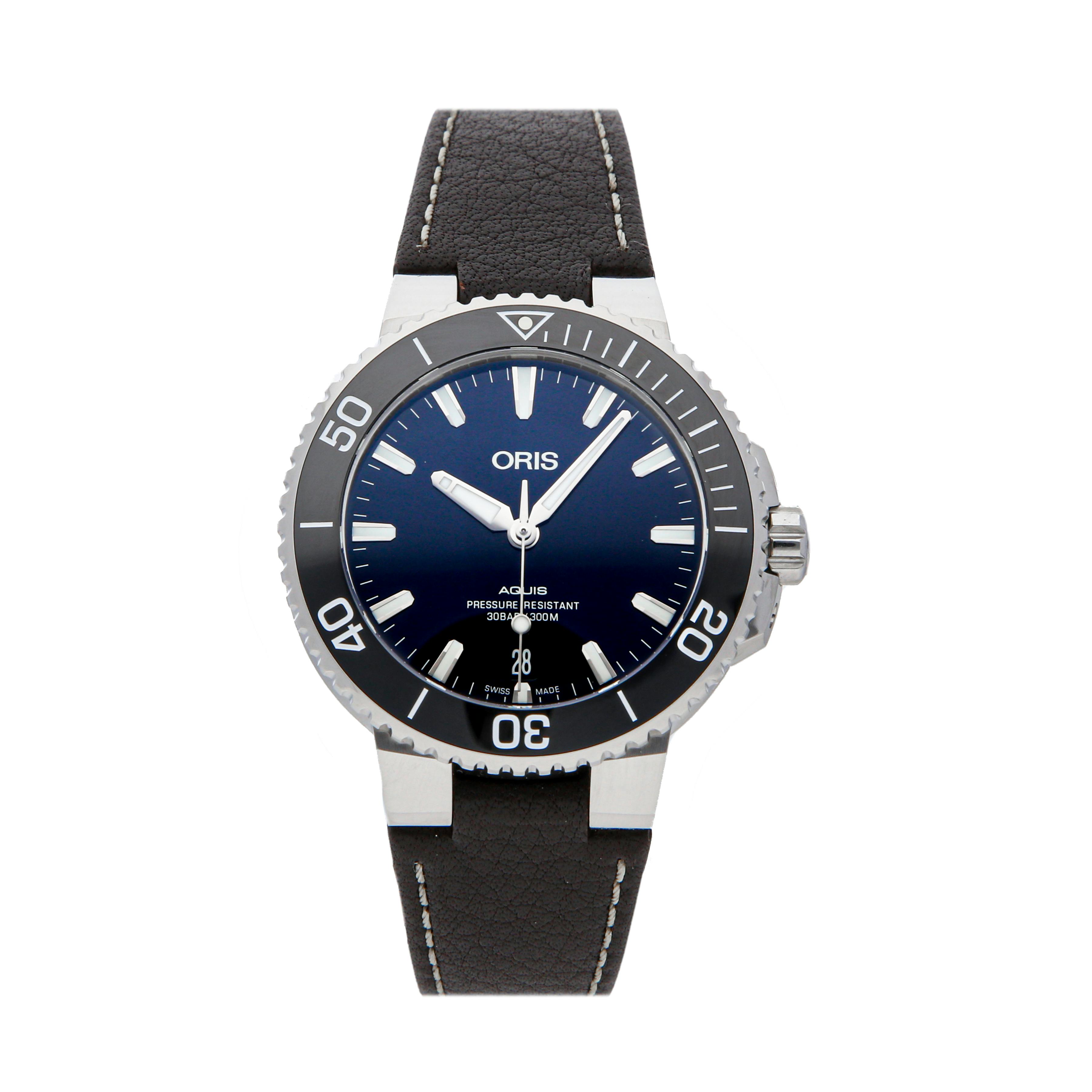 Pre Owned Oris Aquis Date 01 733 7732 4135 07 5 21 10FC Govberg