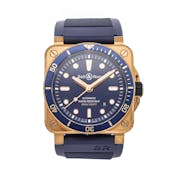 Pre-Owned Bell & Ross BR 03-92 Diver Limited Edition BR0392-D-LU-BR/SCA