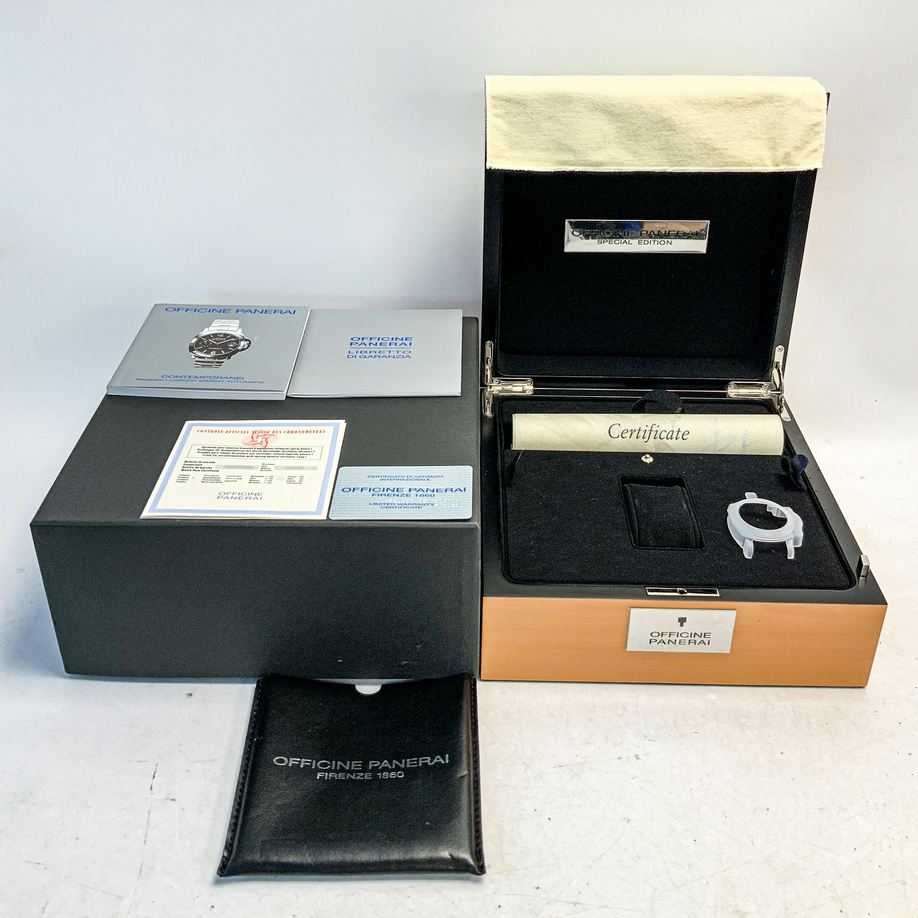 Pre Owned Panerai Luminor Marina PAM 96 WatchBox