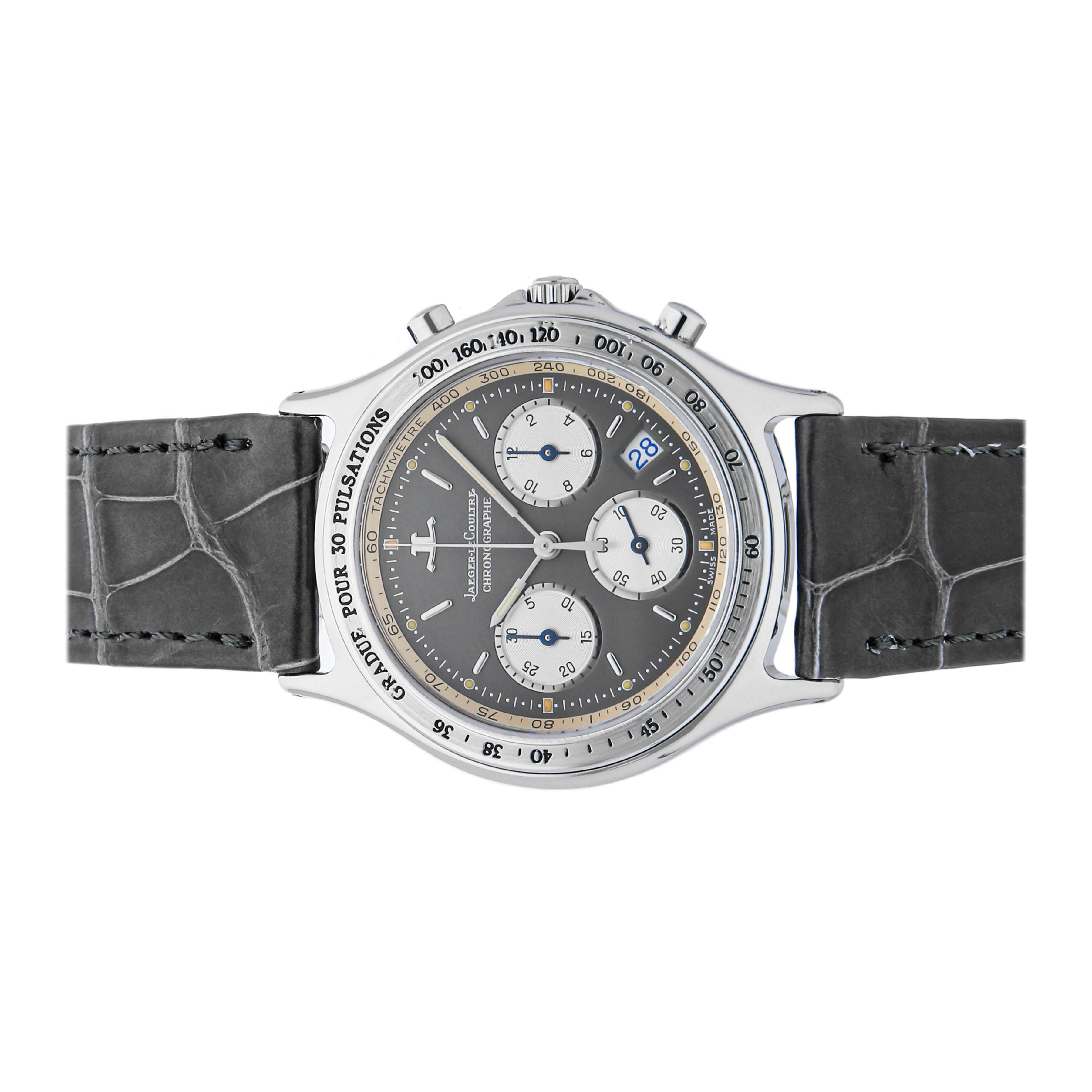 Pre Owned Jaeger LeCoultre Heraion Pulsometric Chronograph 115.8