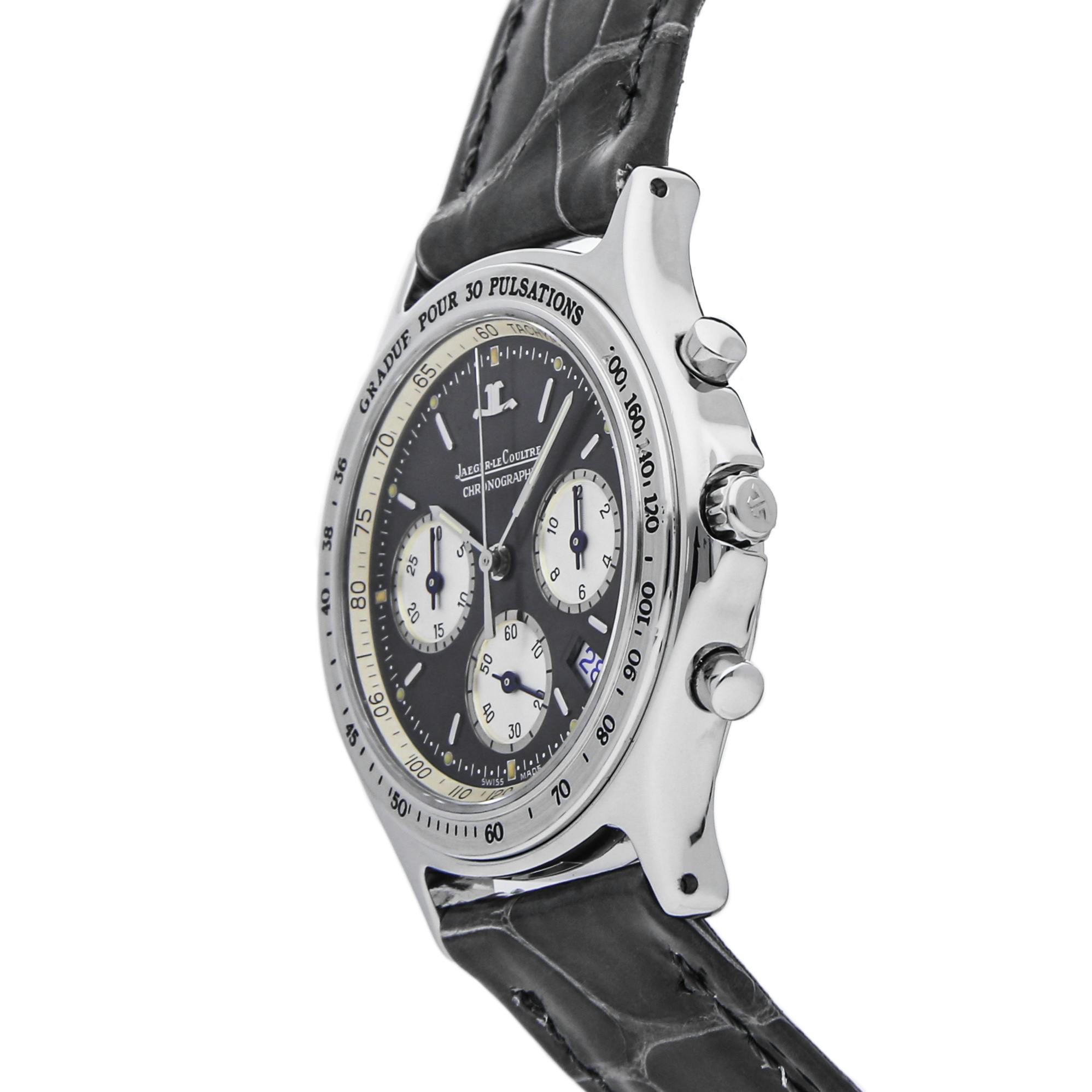 Pre Owned Jaeger LeCoultre Heraion Pulsometric Chronograph 115.8