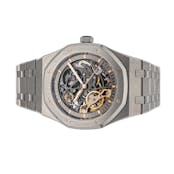 Pre-Owned Audemars Piguet Royal Oak Open Work 15407ST.OO.1220ST.01