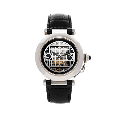 Vertical Pre-Owned Cartier Pasha Tourbillon W3017751