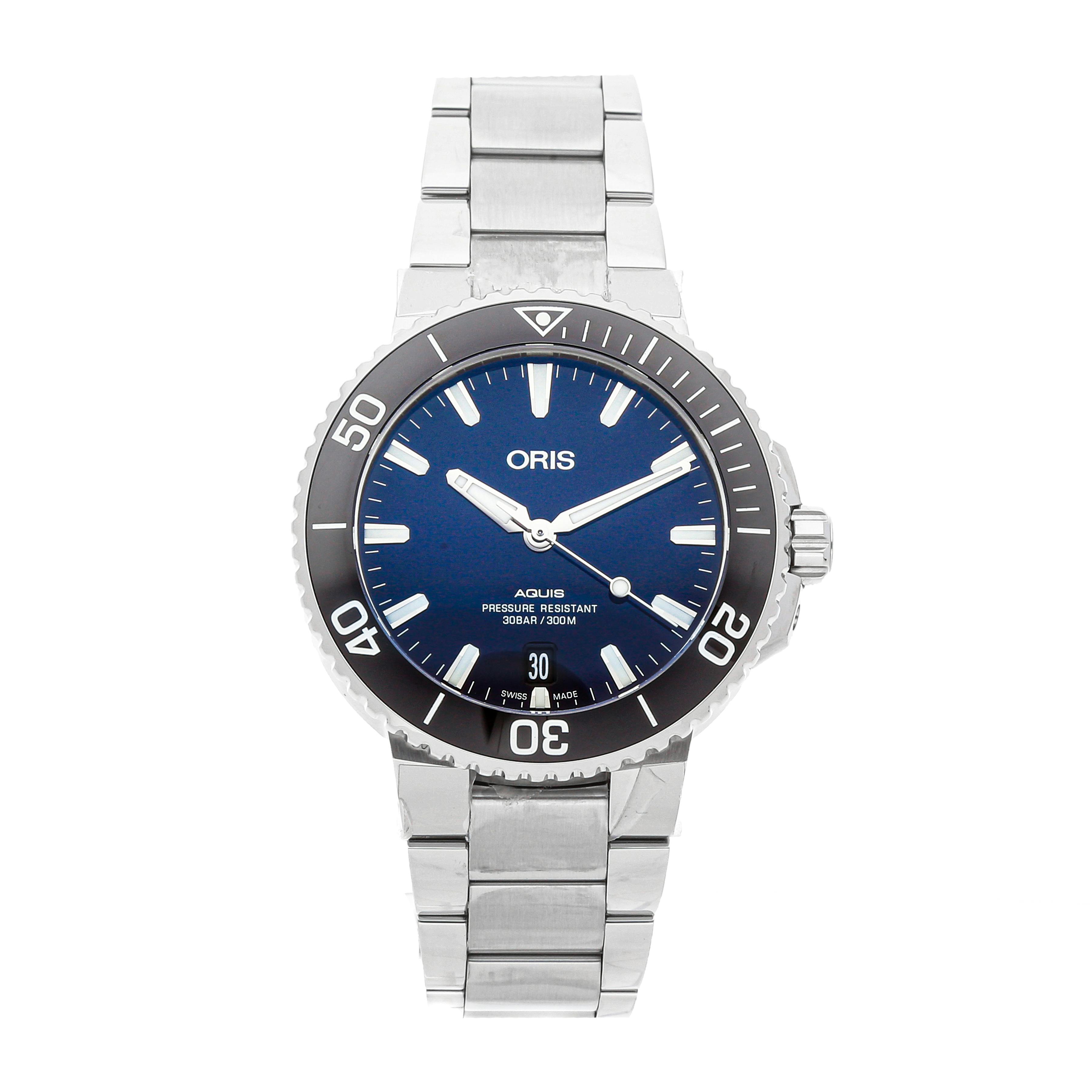 Oris Aquis Date 01 733 7732 4135 07 8 21 05PEB Govberg Jewelers