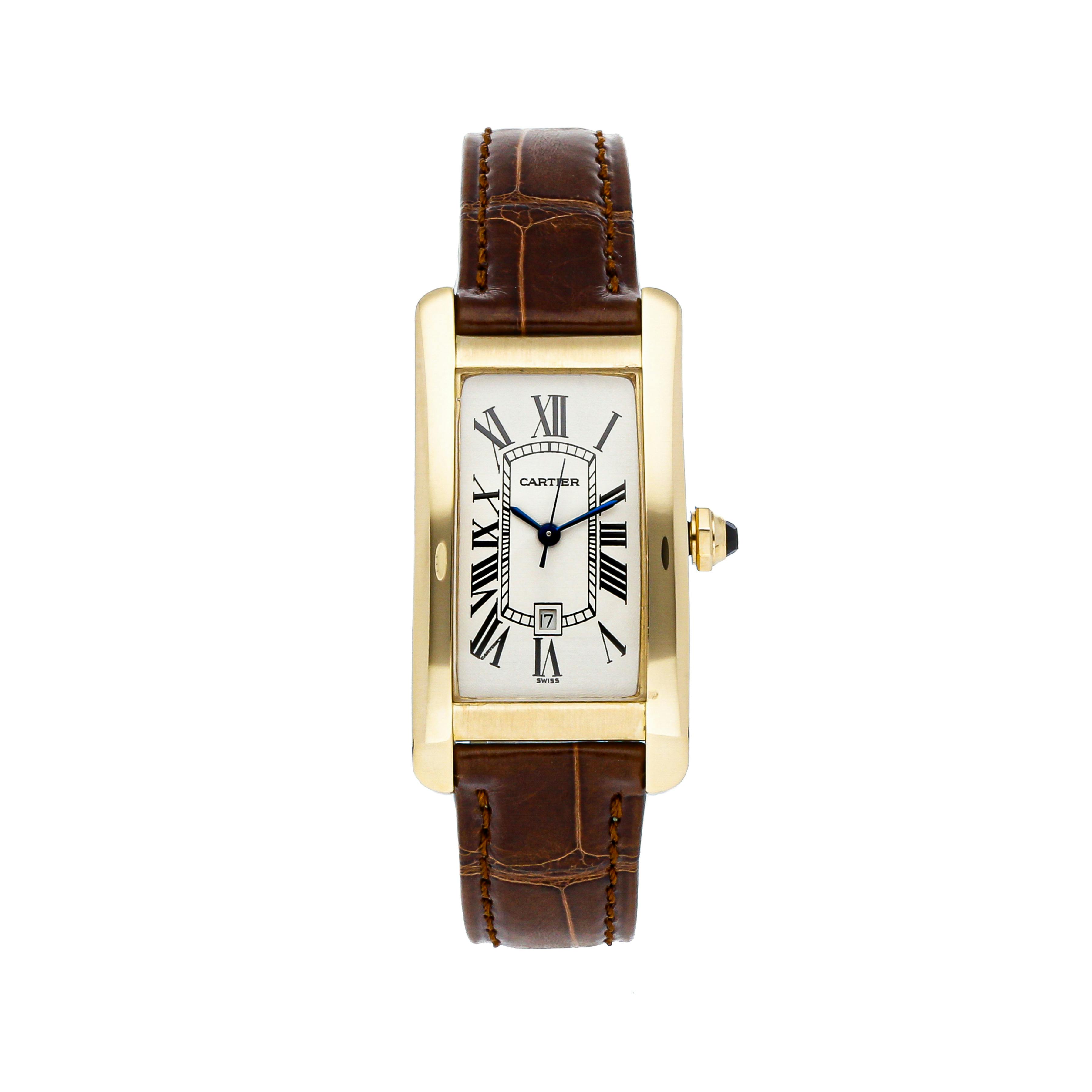 Pre-Owned Cartier Tank Americaine W2603556 | WatchBox