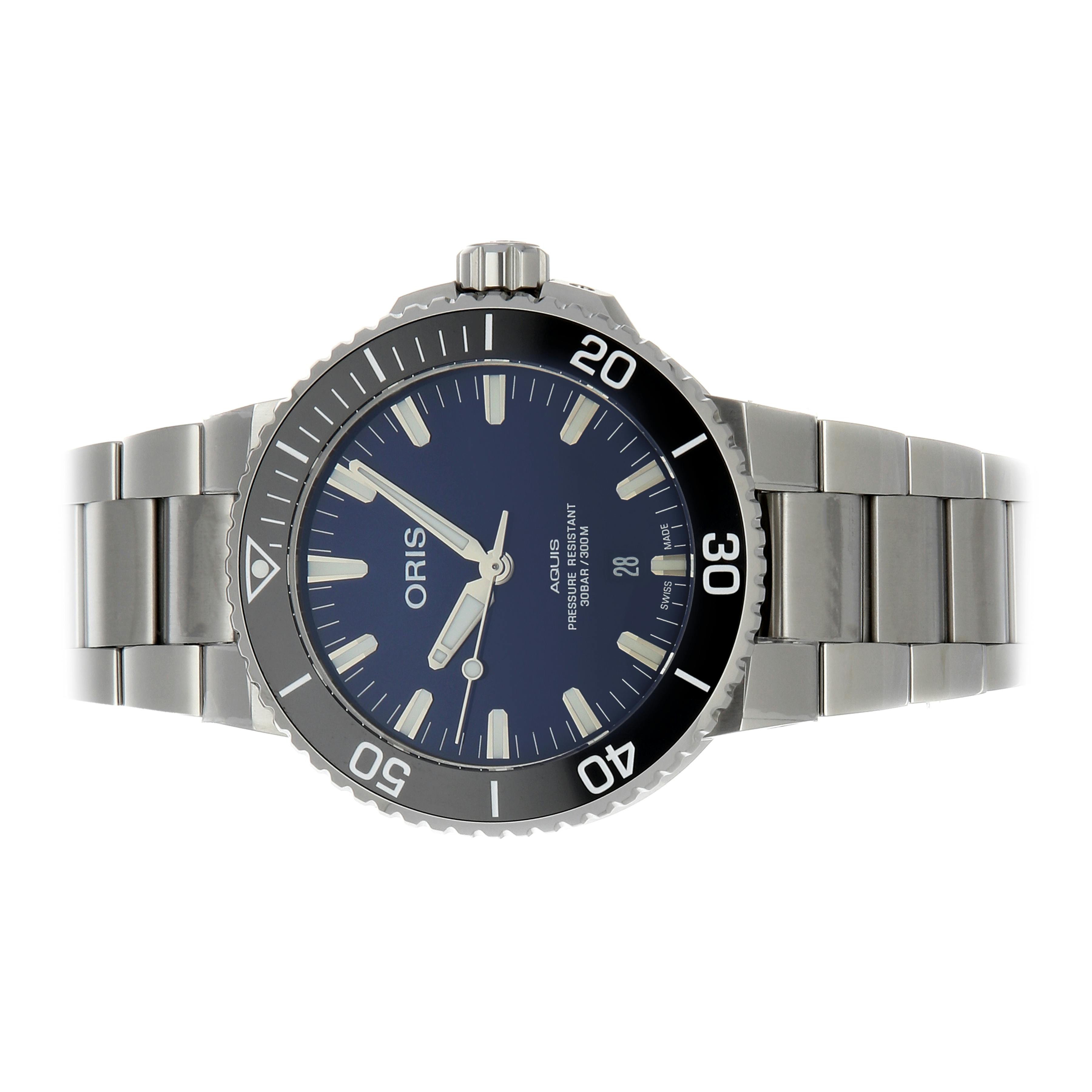 Oris Aquis 01 733 7730 4135 07 8 24 05PEB Govberg Jewelers