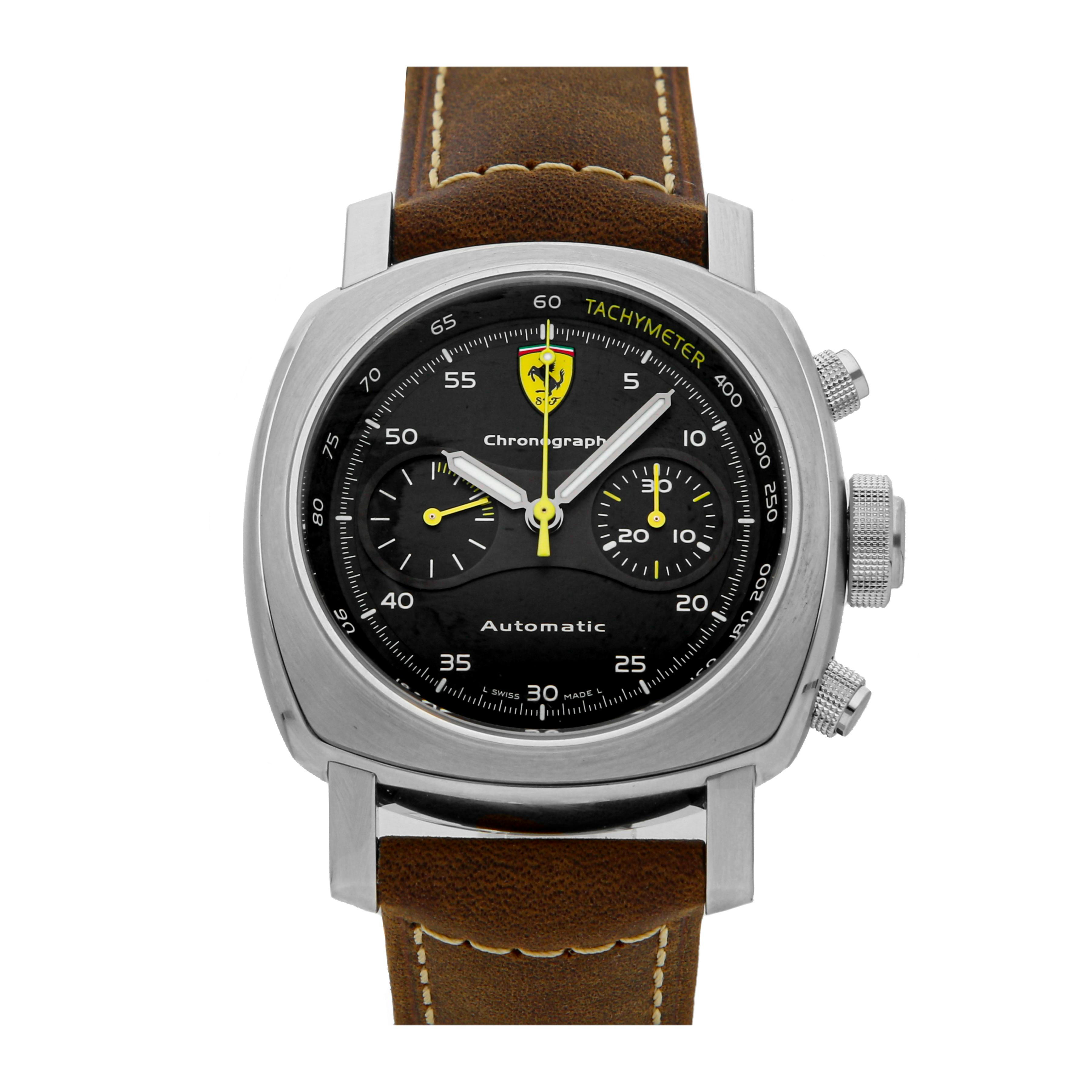 Pre Owned Panerai Ferrari Scuderia Chronograph FER 08 Govberg