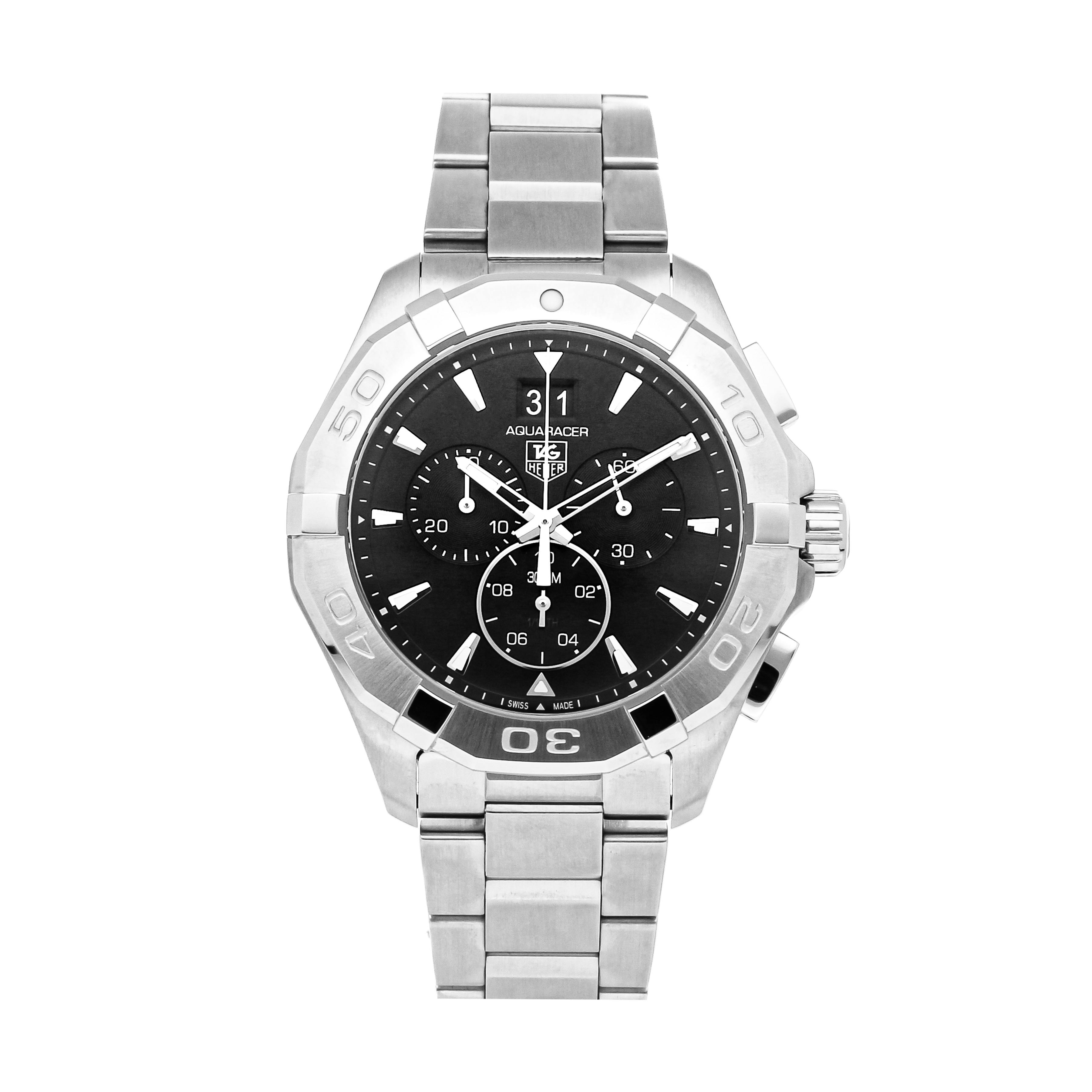 Pre Owned Tag Heuer Aquaracer Chronograph CAY1110.BA0927 Govberg