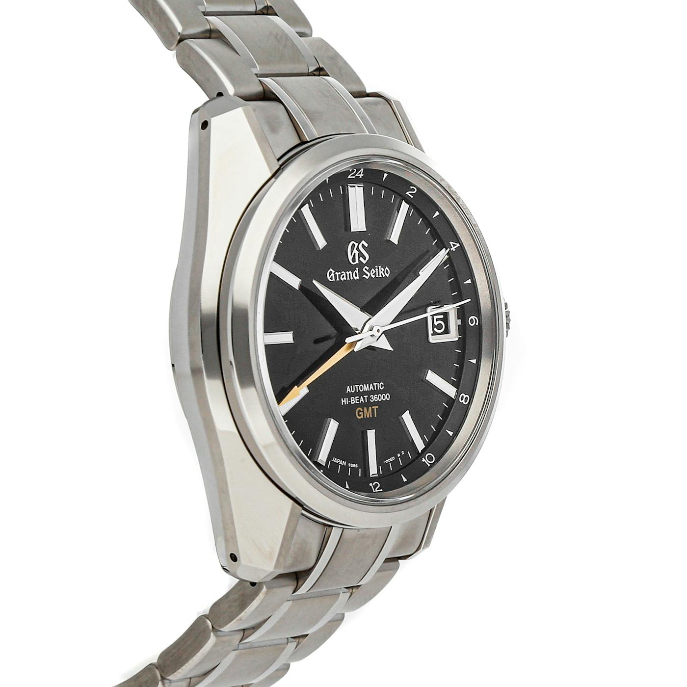 Pre-Owned Grand Seiko Heritage Collection Hi-Beat 36000 GMT SBGJ213 |  WatchBox