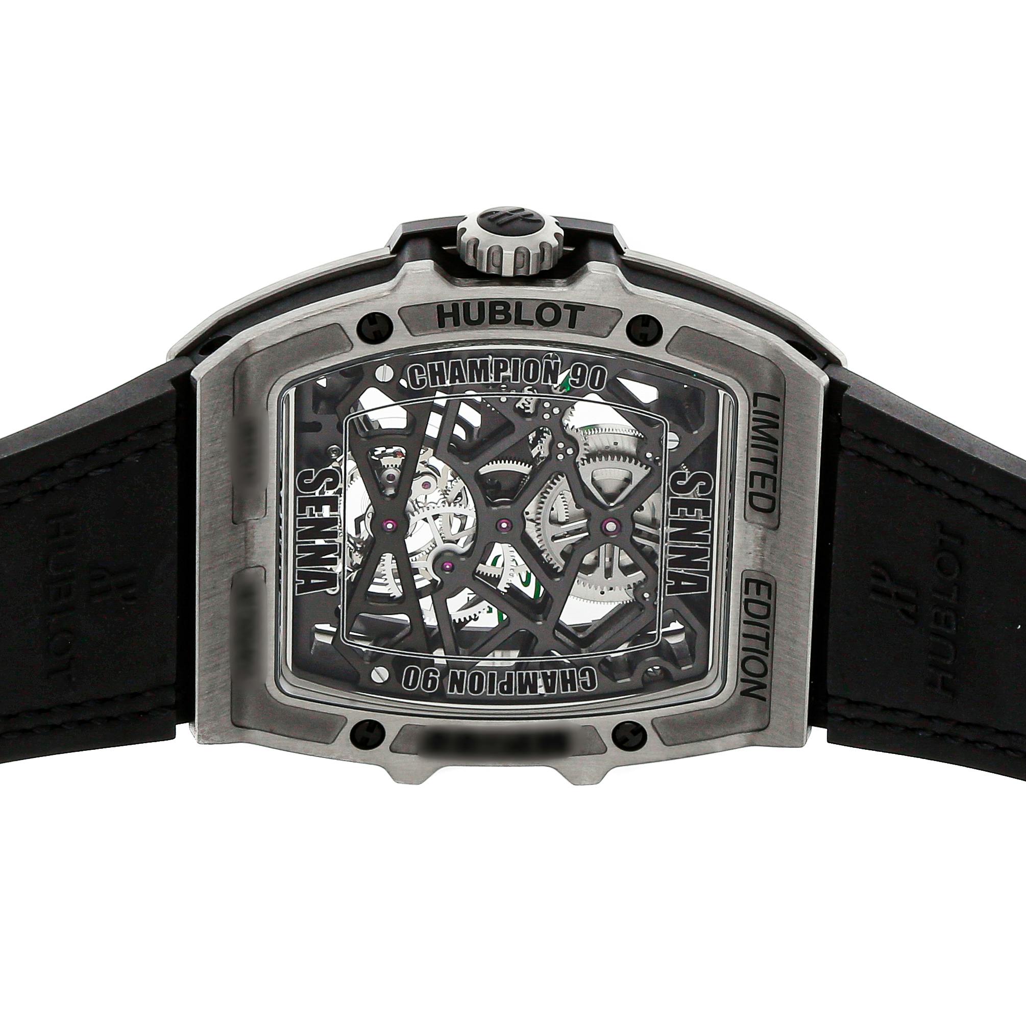 Hublot discount senna watch