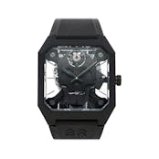 Pre-Owned Bell & Ross BR 01 Cyber Skull Limited Edition BR01-CSK-CE/SRB