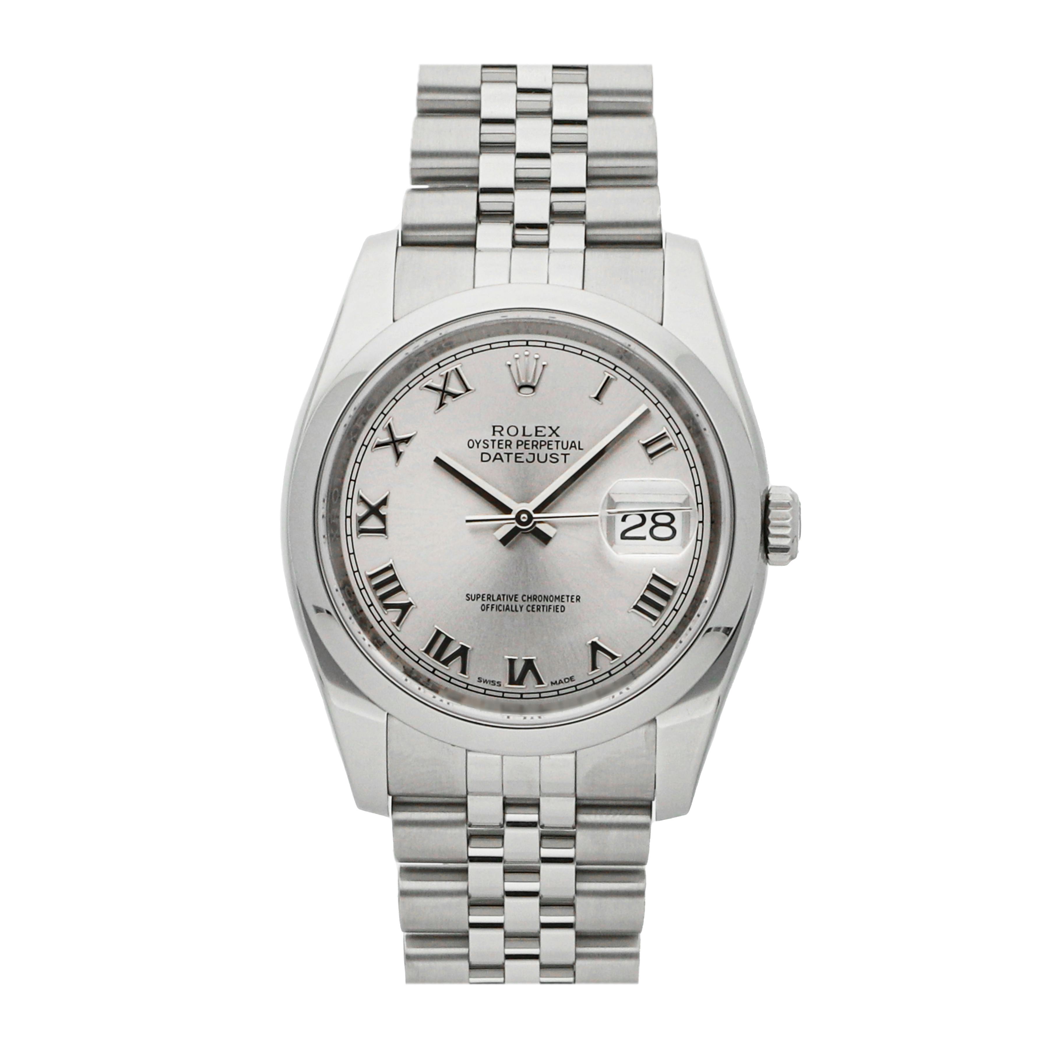 used rolex datejust 36mm
