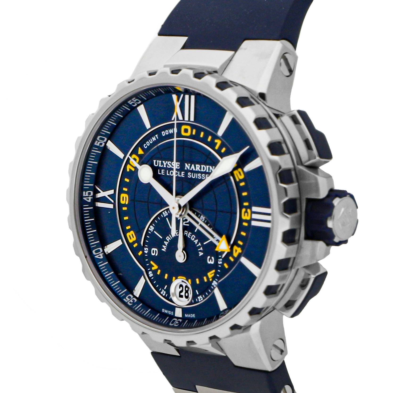 Pre Owned Ulysse Nardin Marine Regatta 1553 155 3 43 Govberg